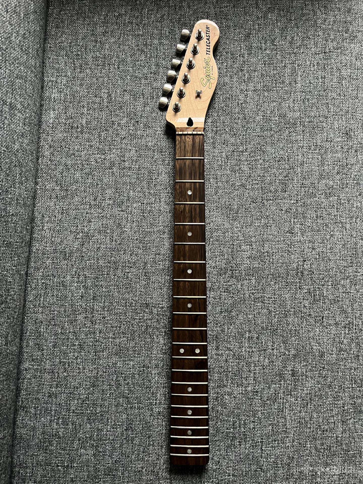 Squier Affinity Telecaster neck/grifas projektui