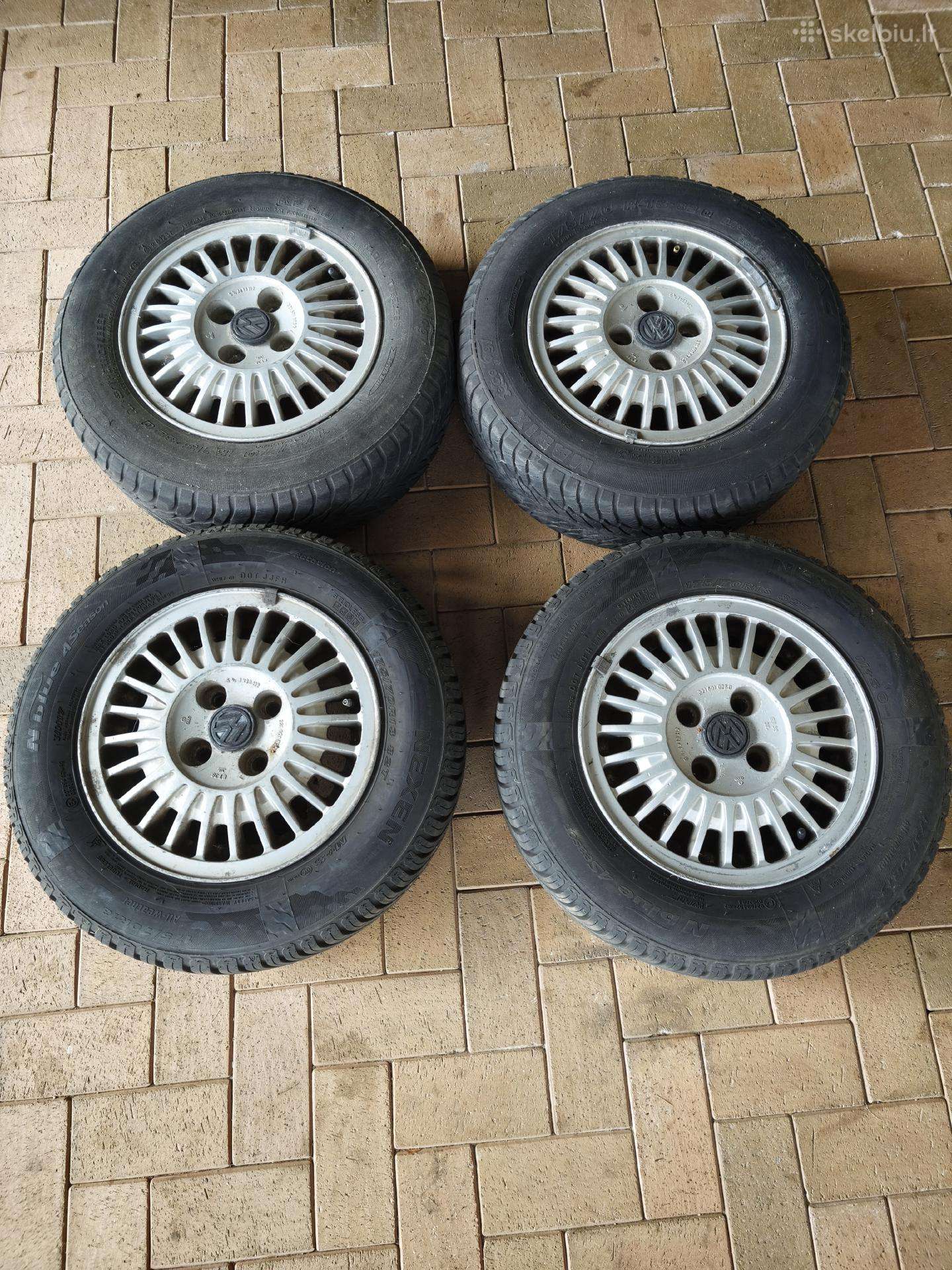 R13 aliuminiai kolekciniai ratai skirti VW ir Audi