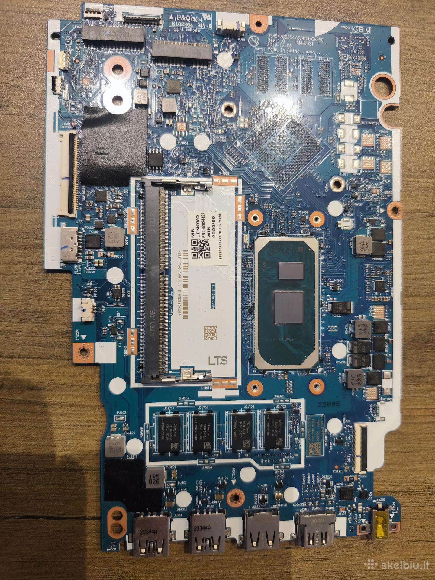 Lenovo Ideapad 3 15iil05 pagrindinė plokšte
