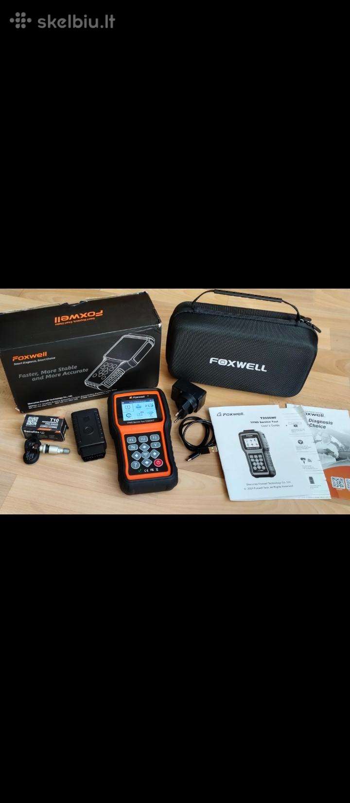Foxwell T2000wifi tpms diagnostikos įrankis