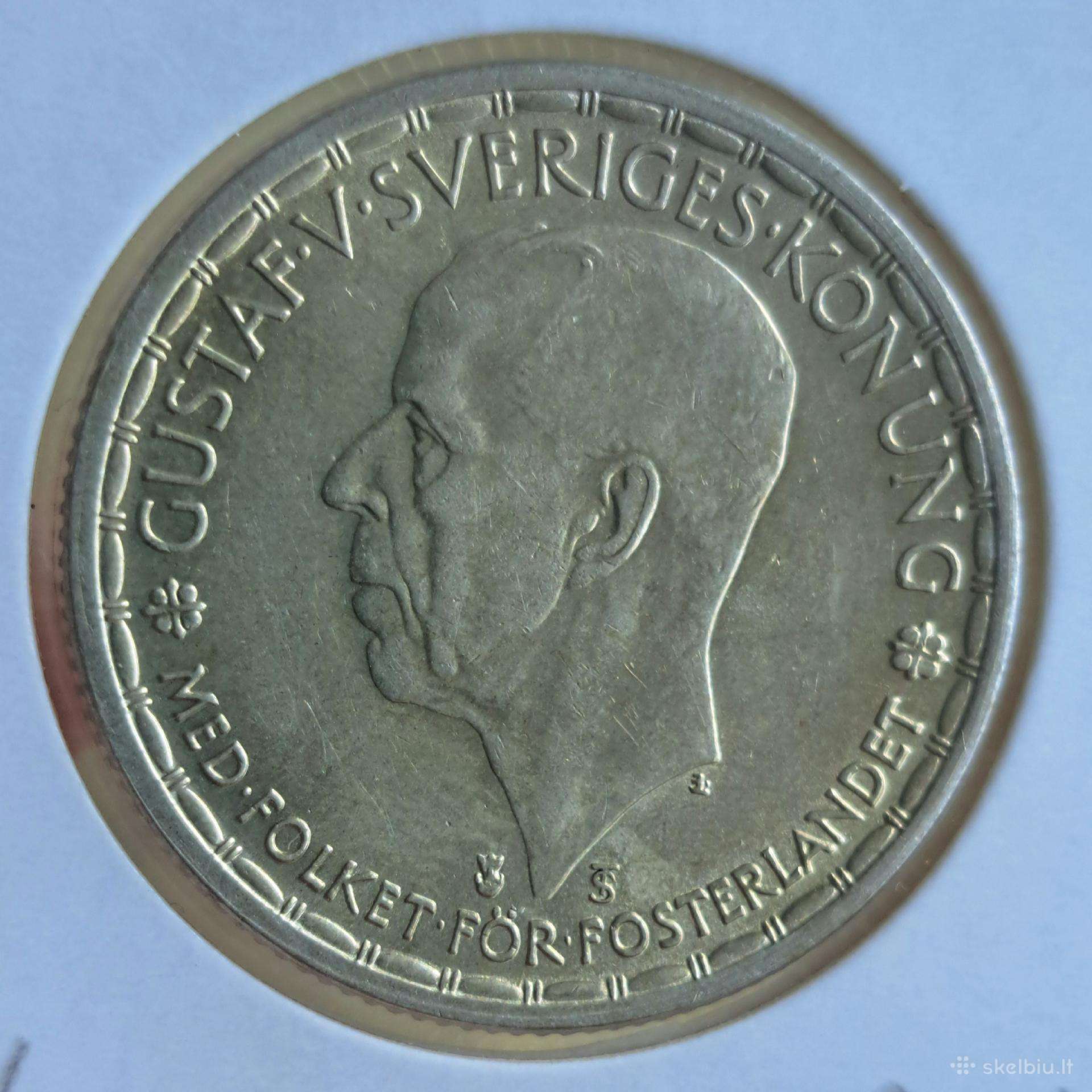 1950 Švedija 2 kronos