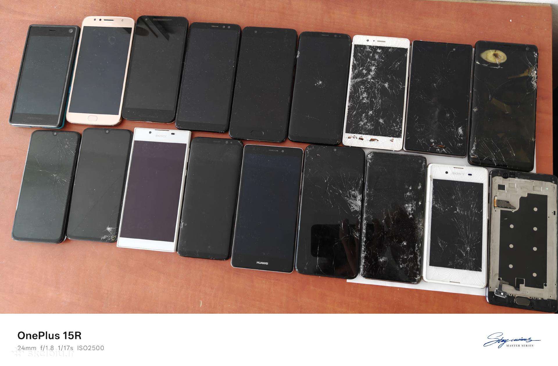 Telefonai dalym/remontui visi kartu