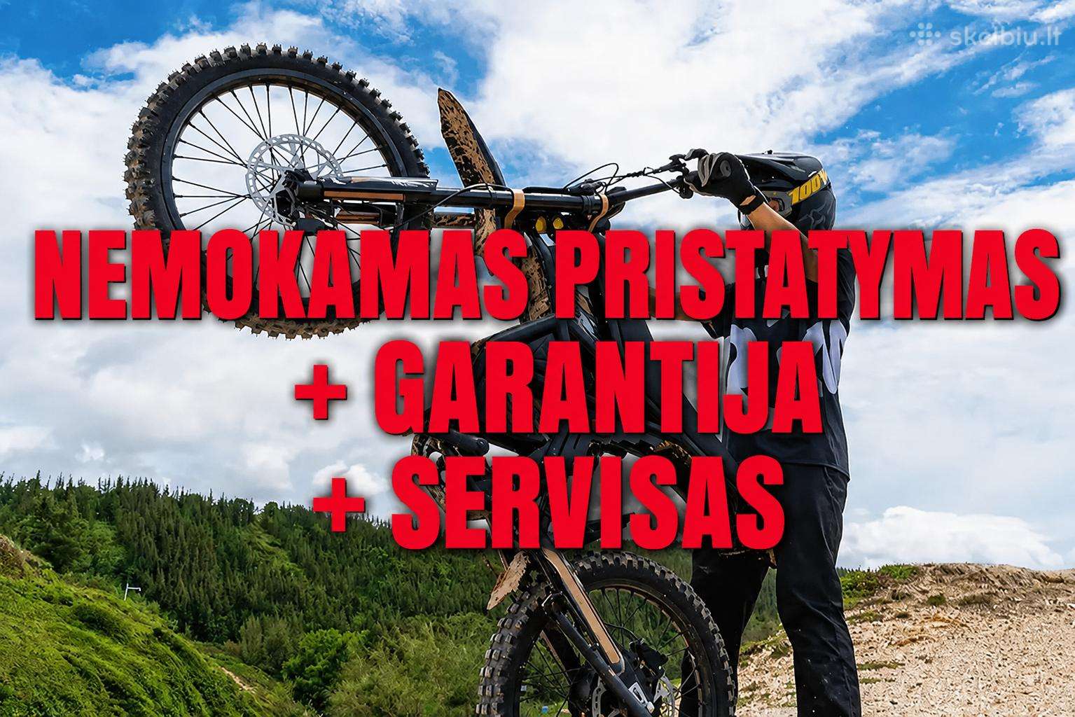 Populiariausi elektriniai dviračiai pigiau!