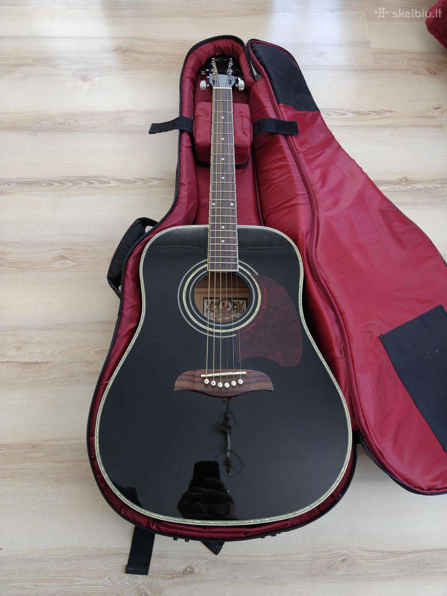 Akustinė gitara Oscar Schmidt Og2b (Washburn)