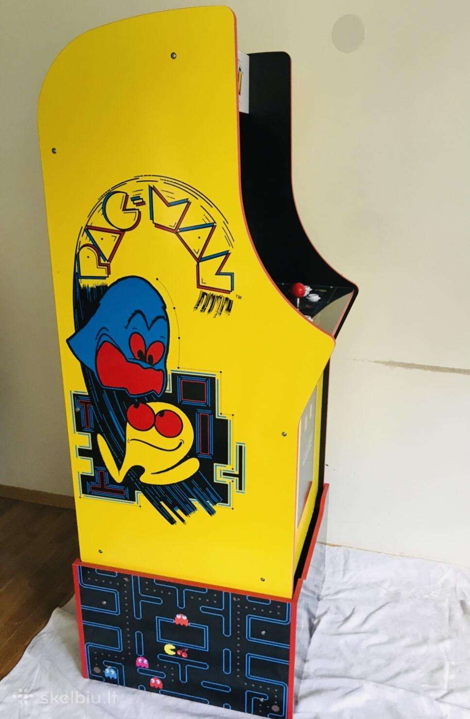 Zaidimu Arcade kompiuteris Pacman