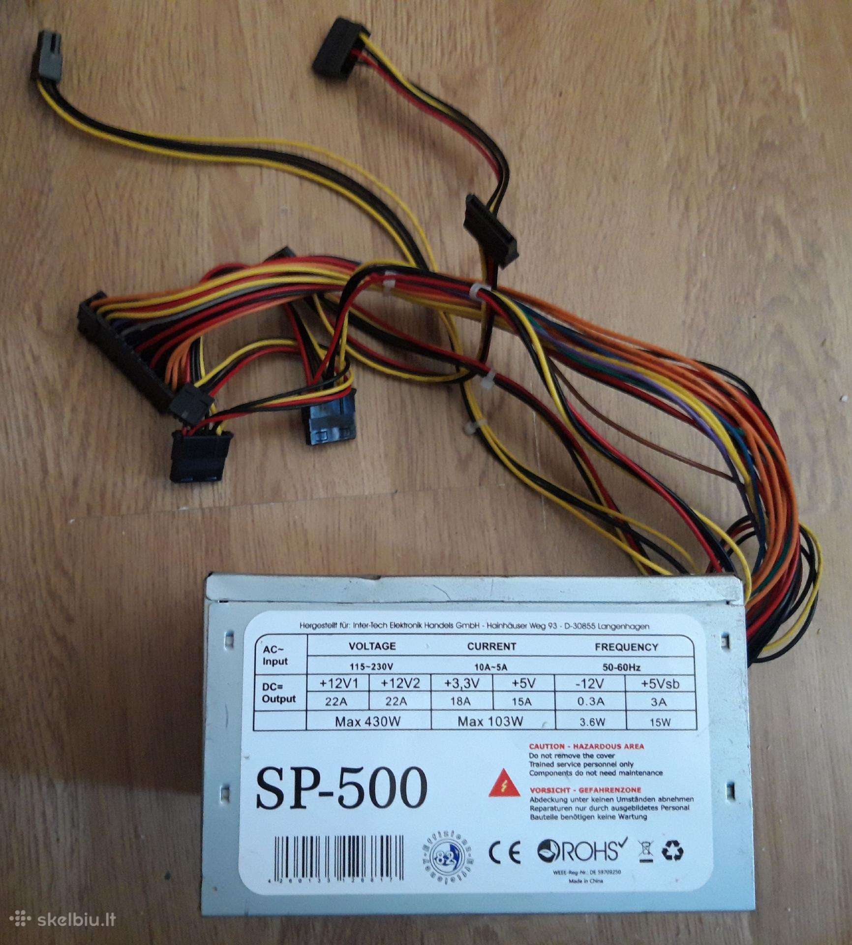 Maitinimo blokas Sp-500