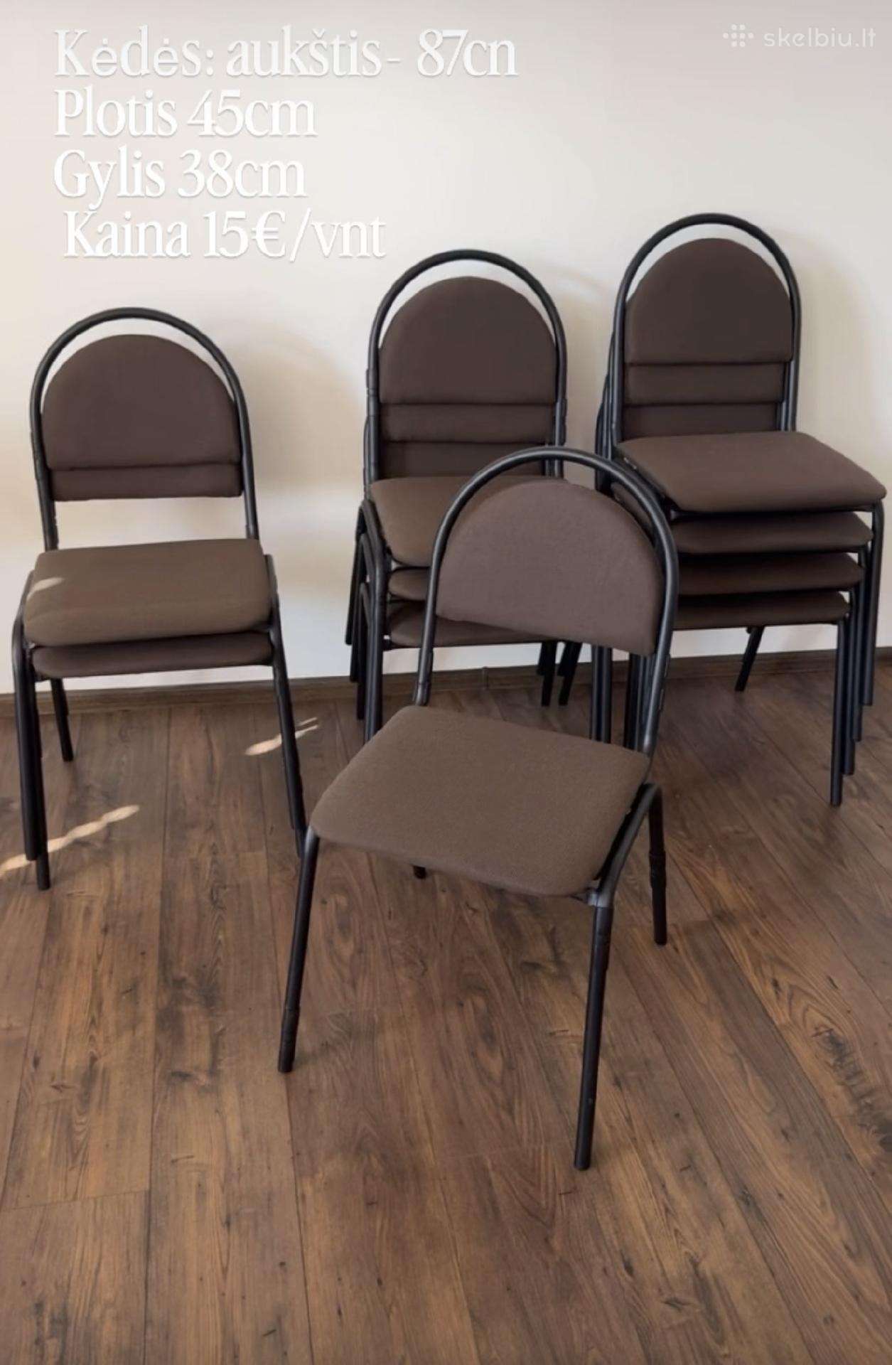 Biuro kedės 16vnt