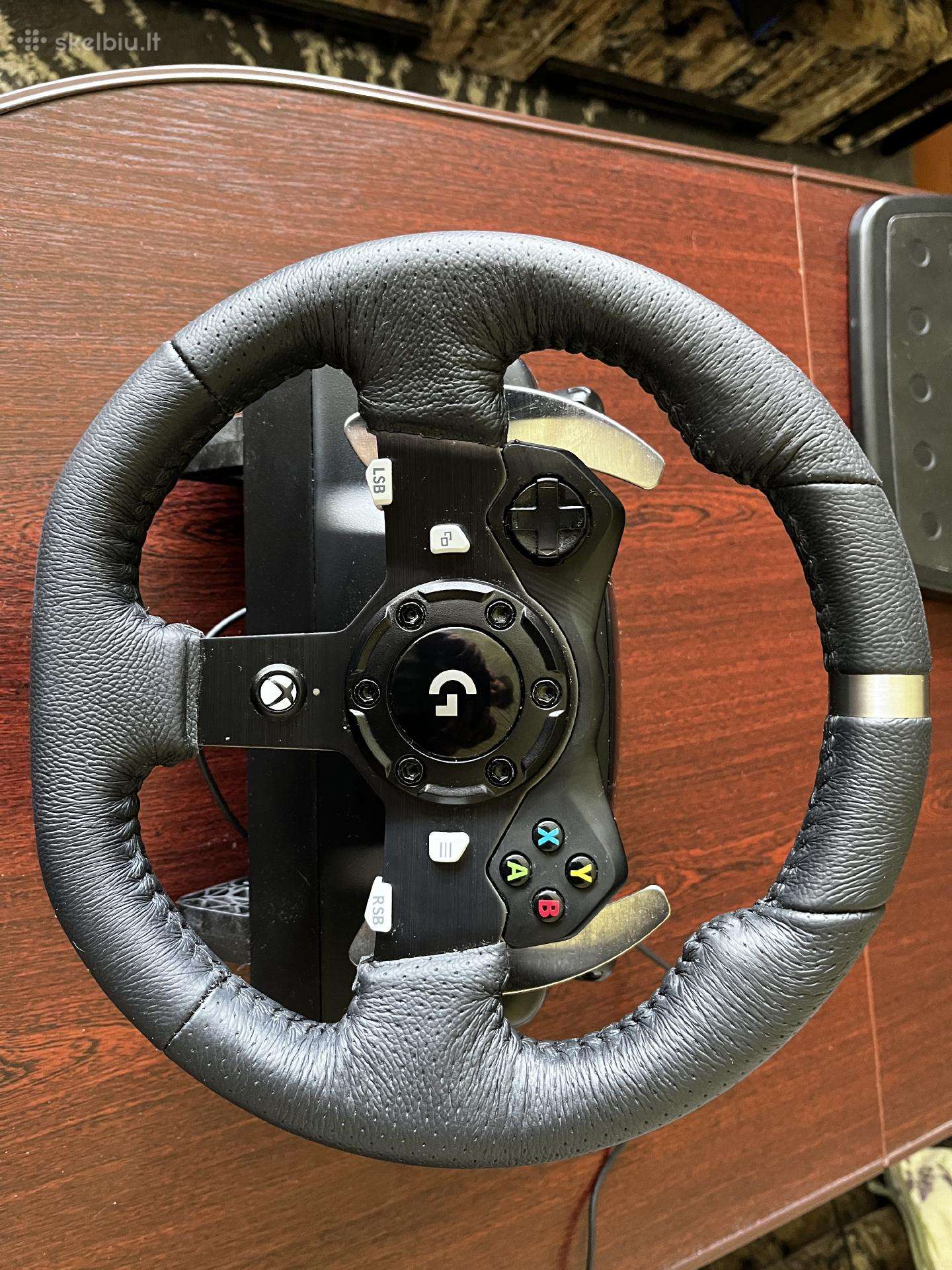 Žaidimu vairas Logitech G920