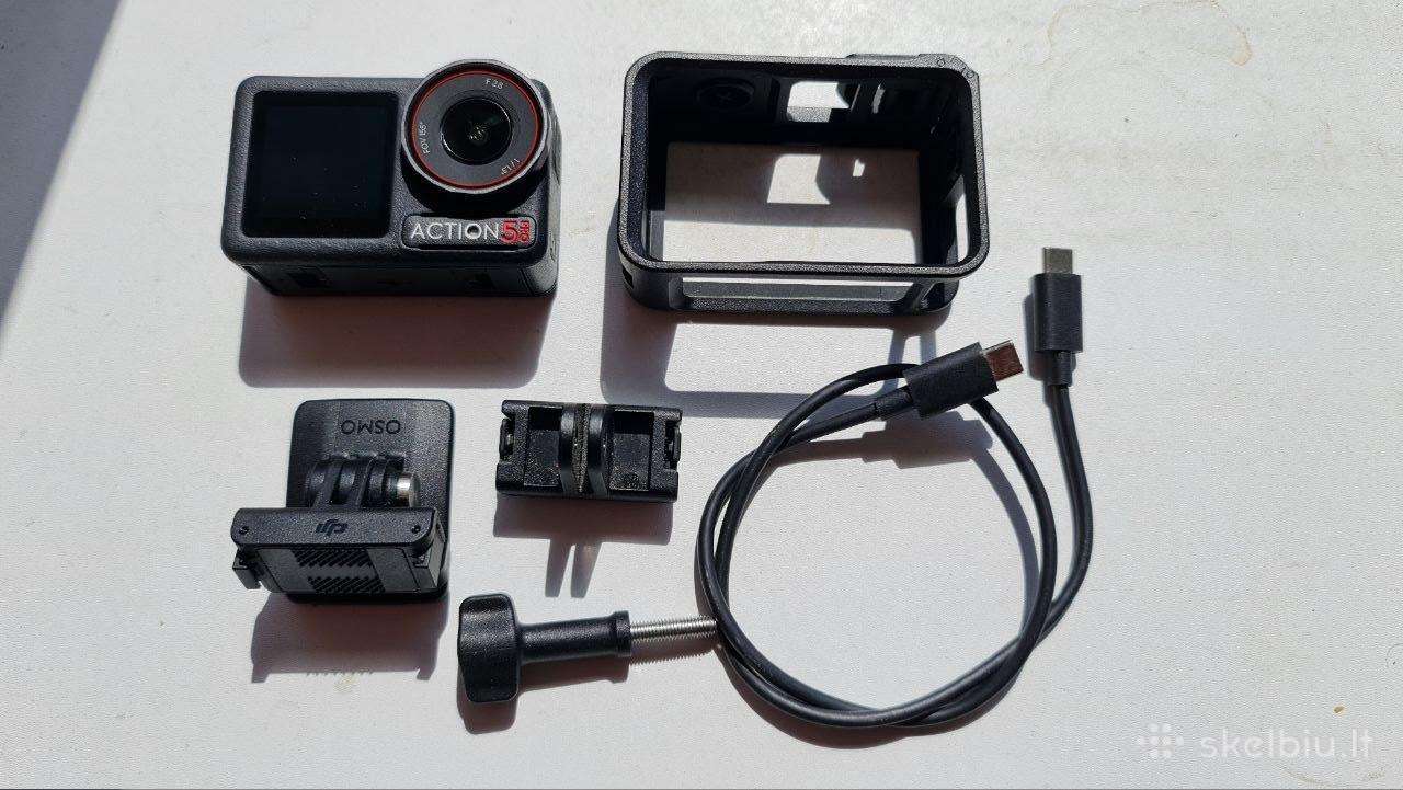 Nauja Dji Osmo Action 5 Pro kamera