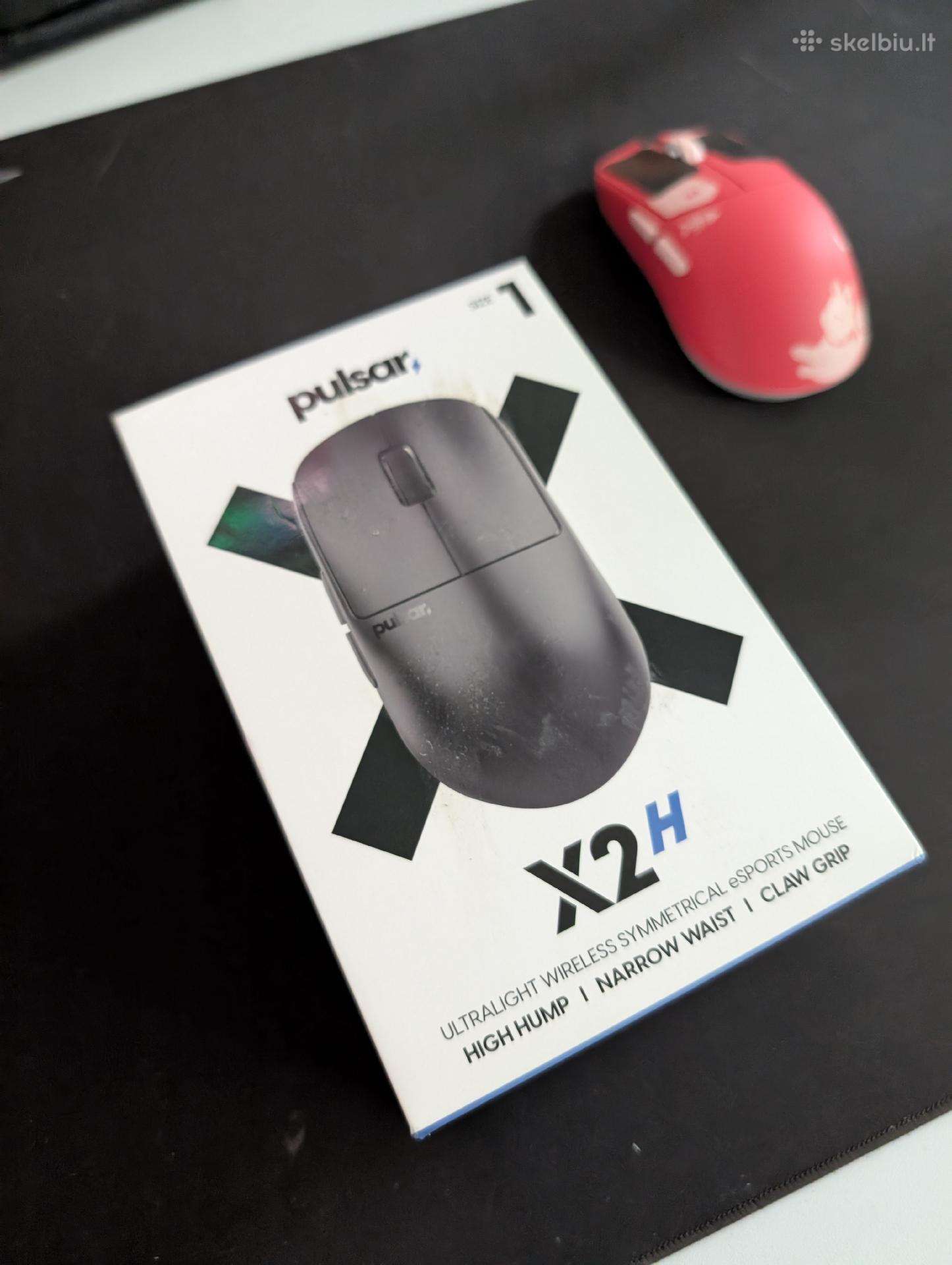 Pulsar x2h V2 Size 1 Black Pelė