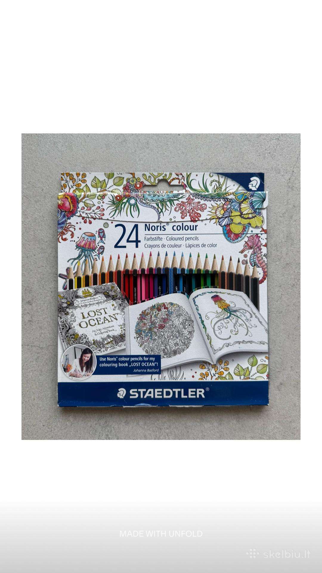 Naujas Staedtler pieštukų rinkinys