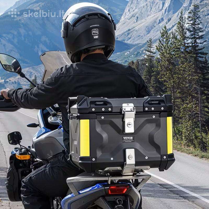 Motociklo centrinė dėžė 45l aliuminė