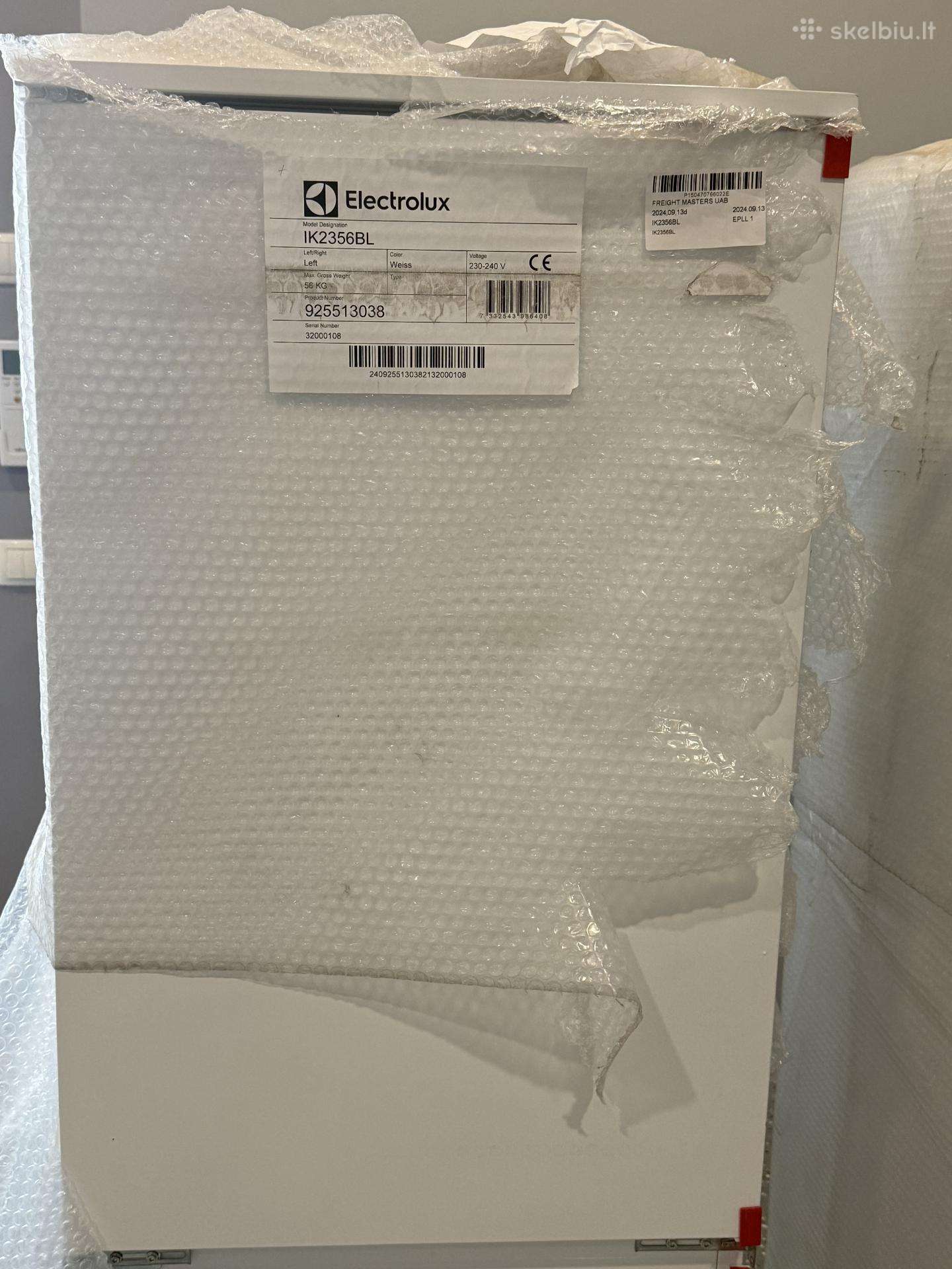 Naujas šaldytuvas Electrolux Ik2356b