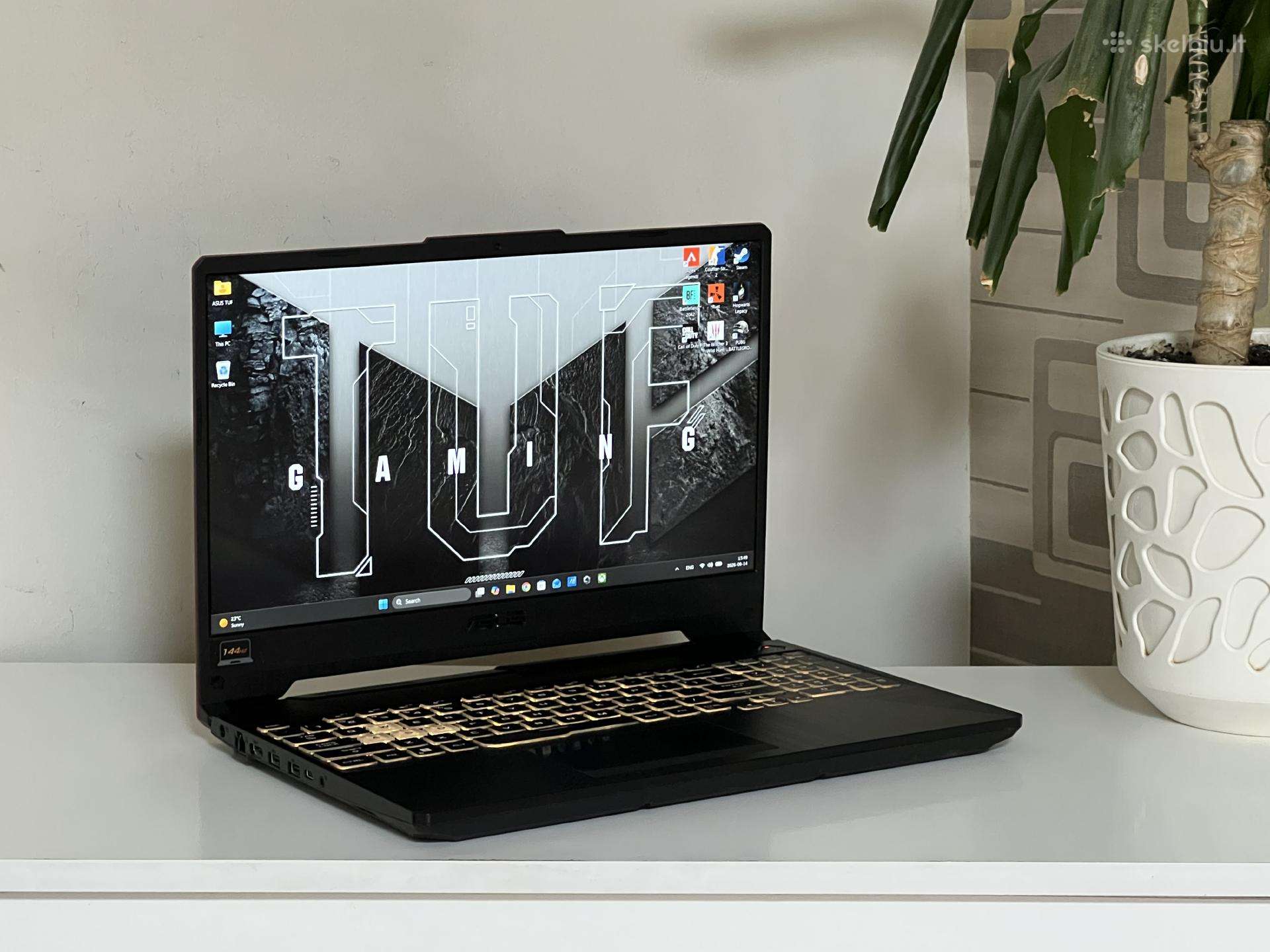 Parduodamas Asus Tuf su Gtx 1660ti, I5-10k, 144hz.