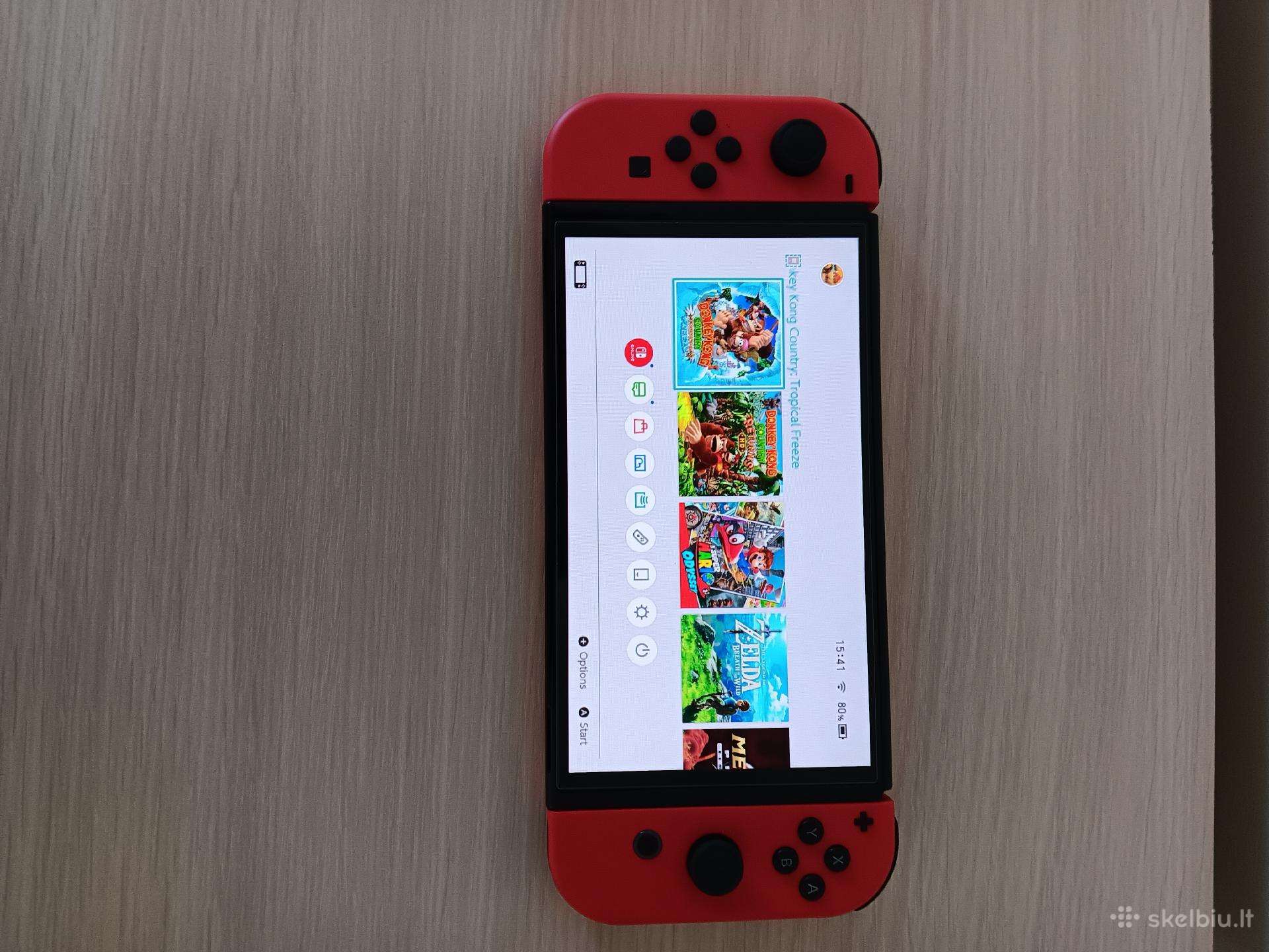 Parduodu nintendo switch