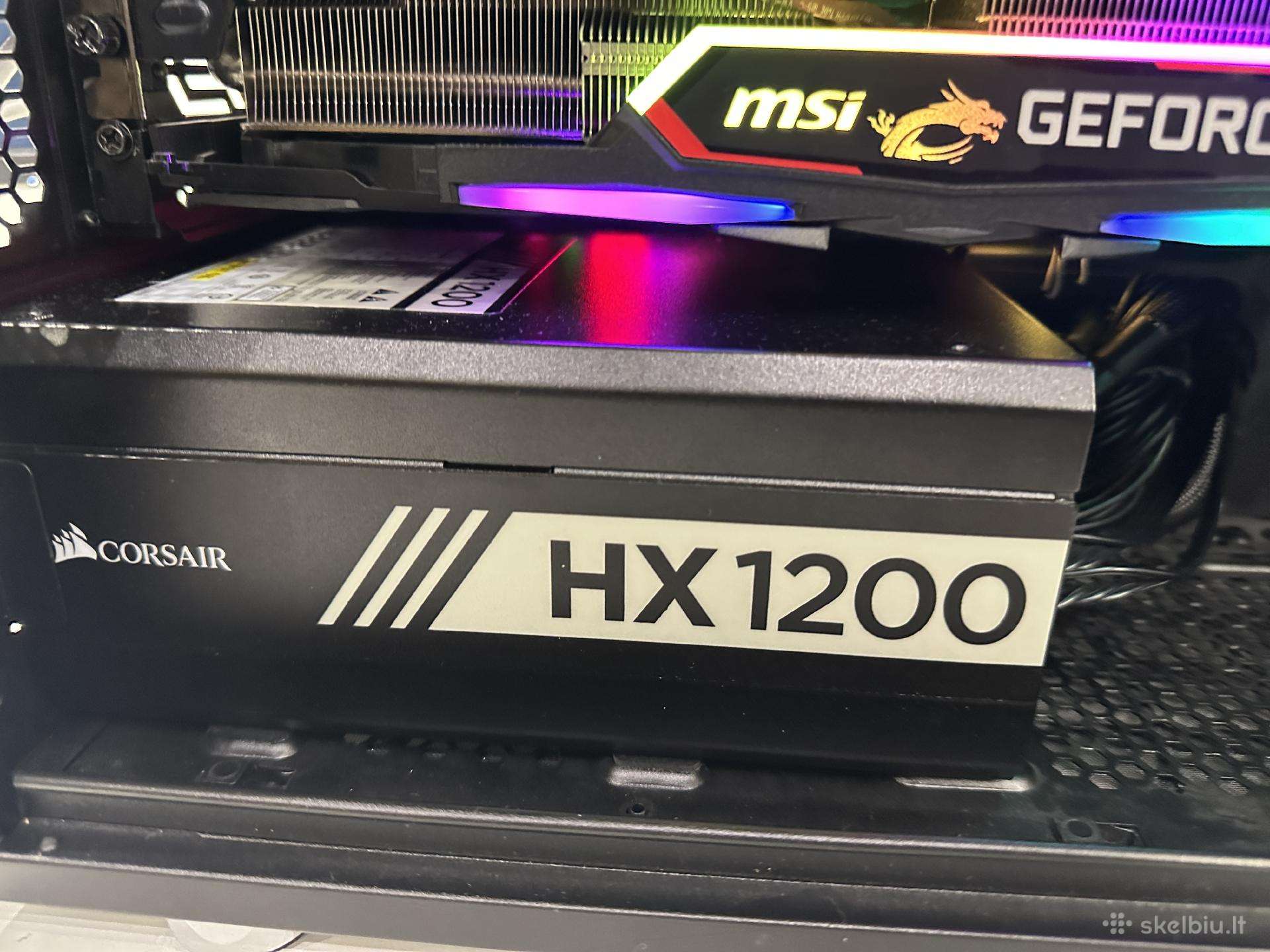 Galingas stacionarus kompiuteris i9 48gb RAM Rtx