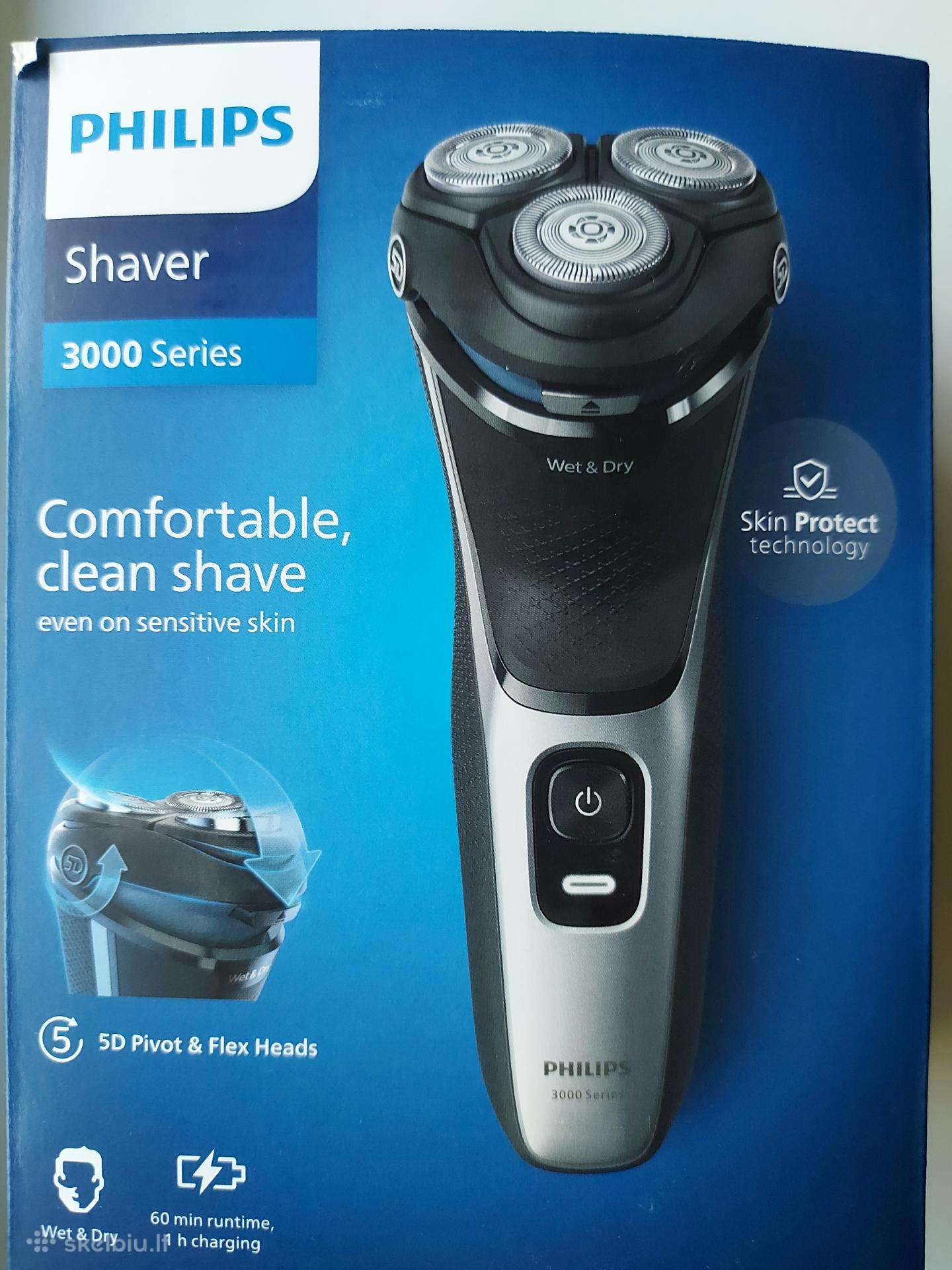 Nauja barzdaskutė Philips s 3000