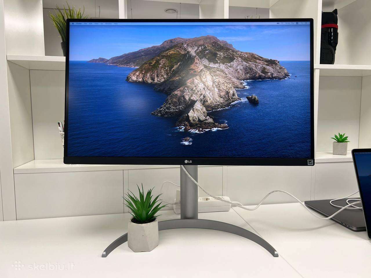 LG 27up650-w monitorius