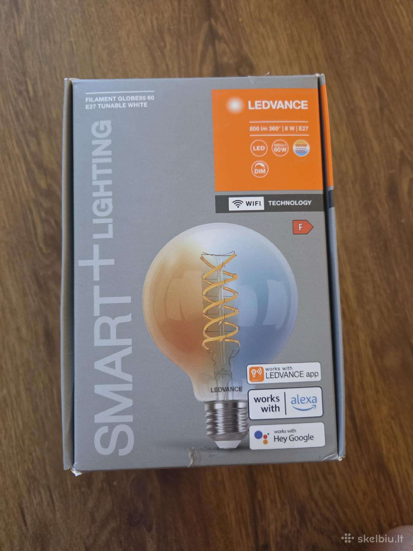 Ledvance Smart+ Filament Globe95 E27 lemputė