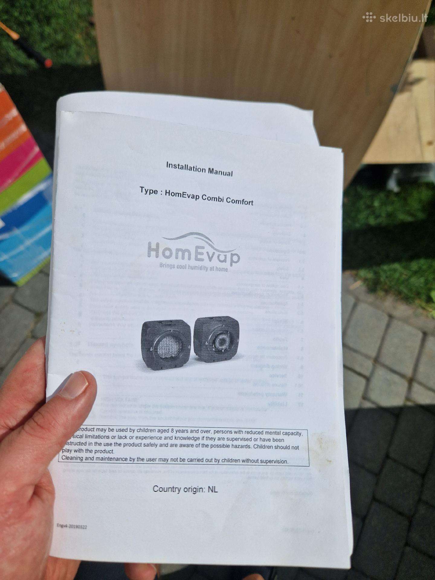 Homevap Combi Comfort drėkintuvas
