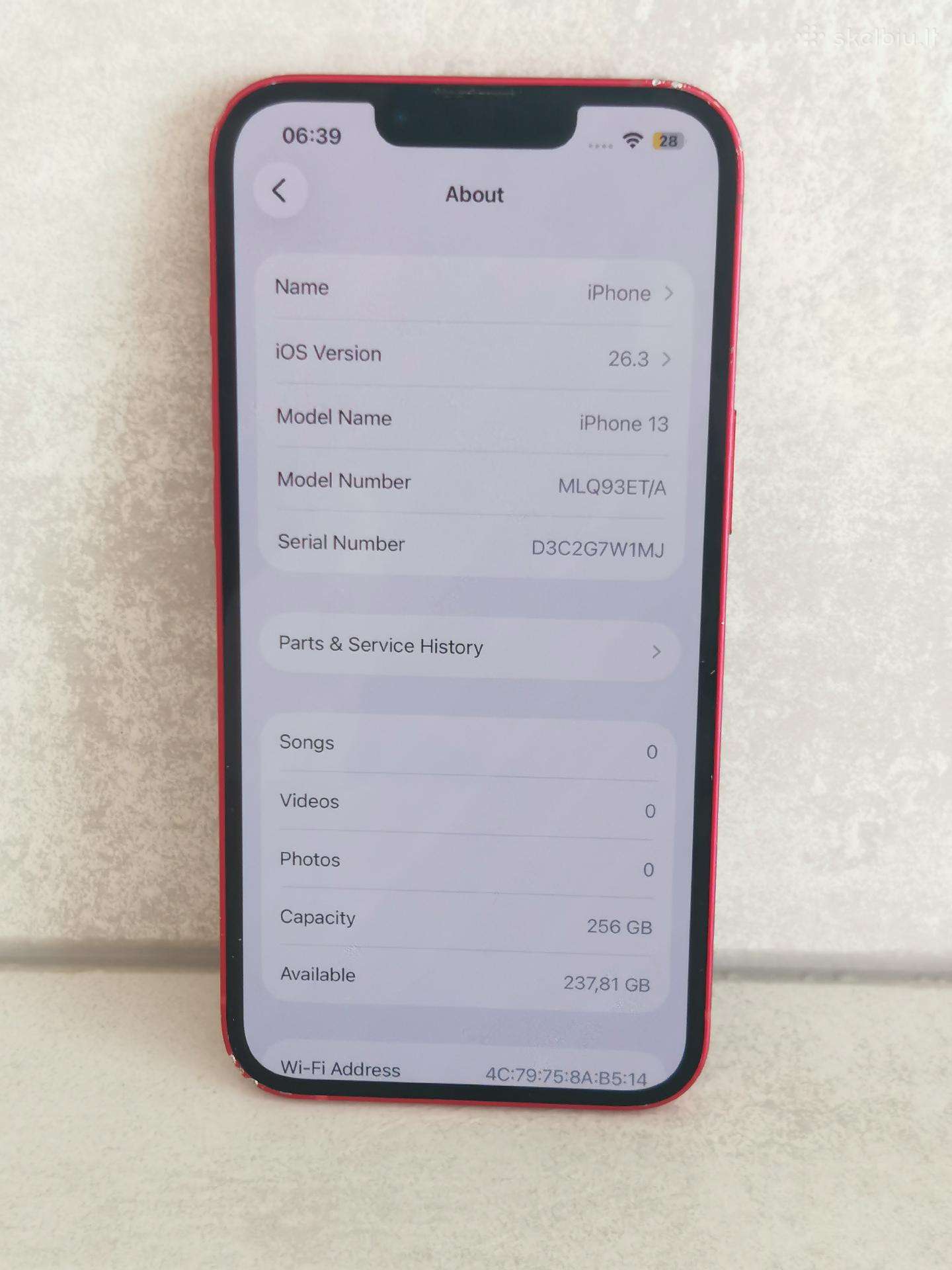 iPhone 13 256gb