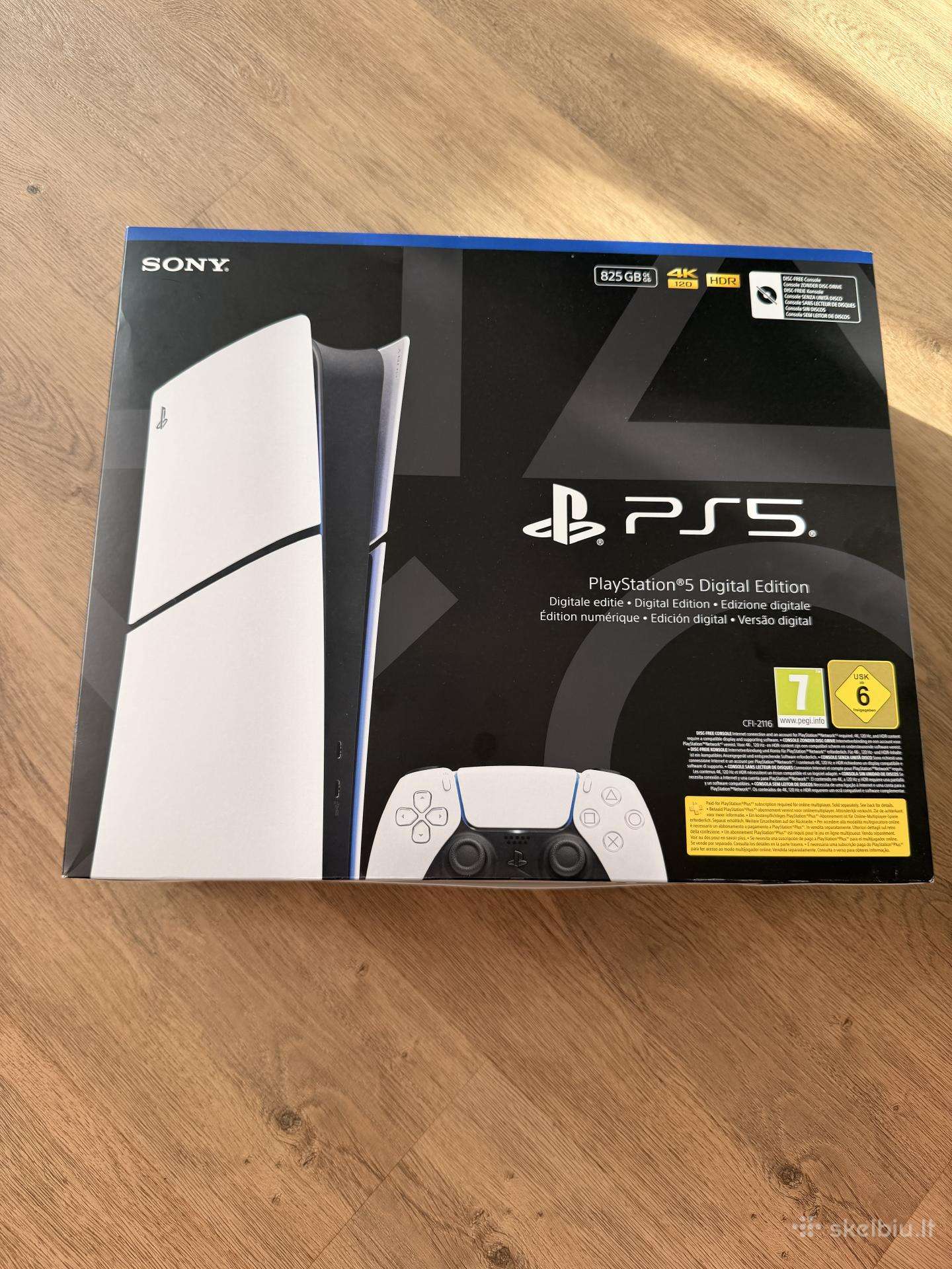 Nauja Ps5 Digital konsole