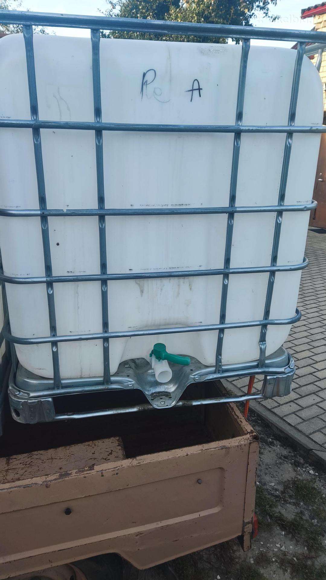 Ibc tonine bačka statinė ibc 1000l
