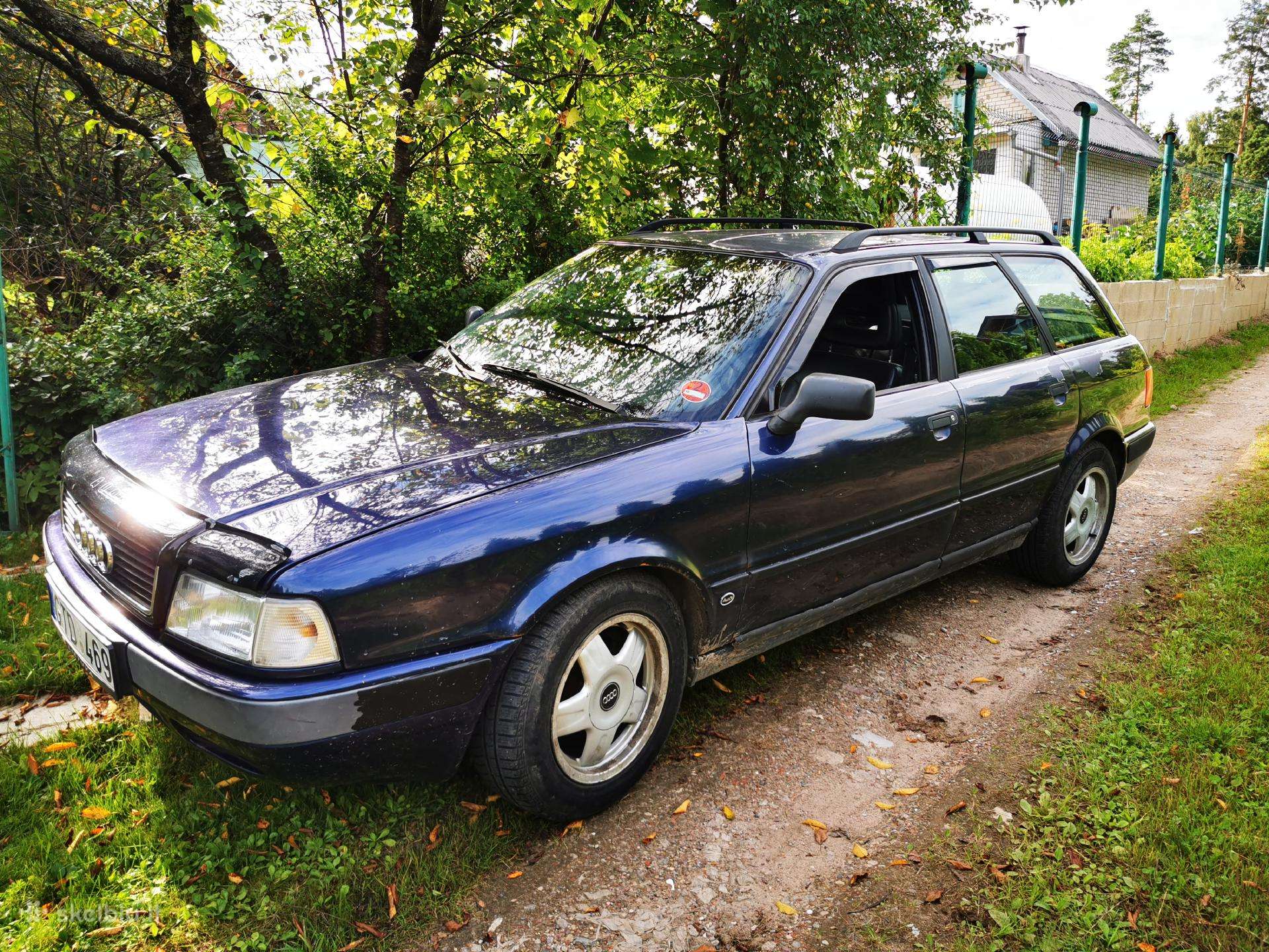Audi B4 Avant, nėra taršos mokesčio