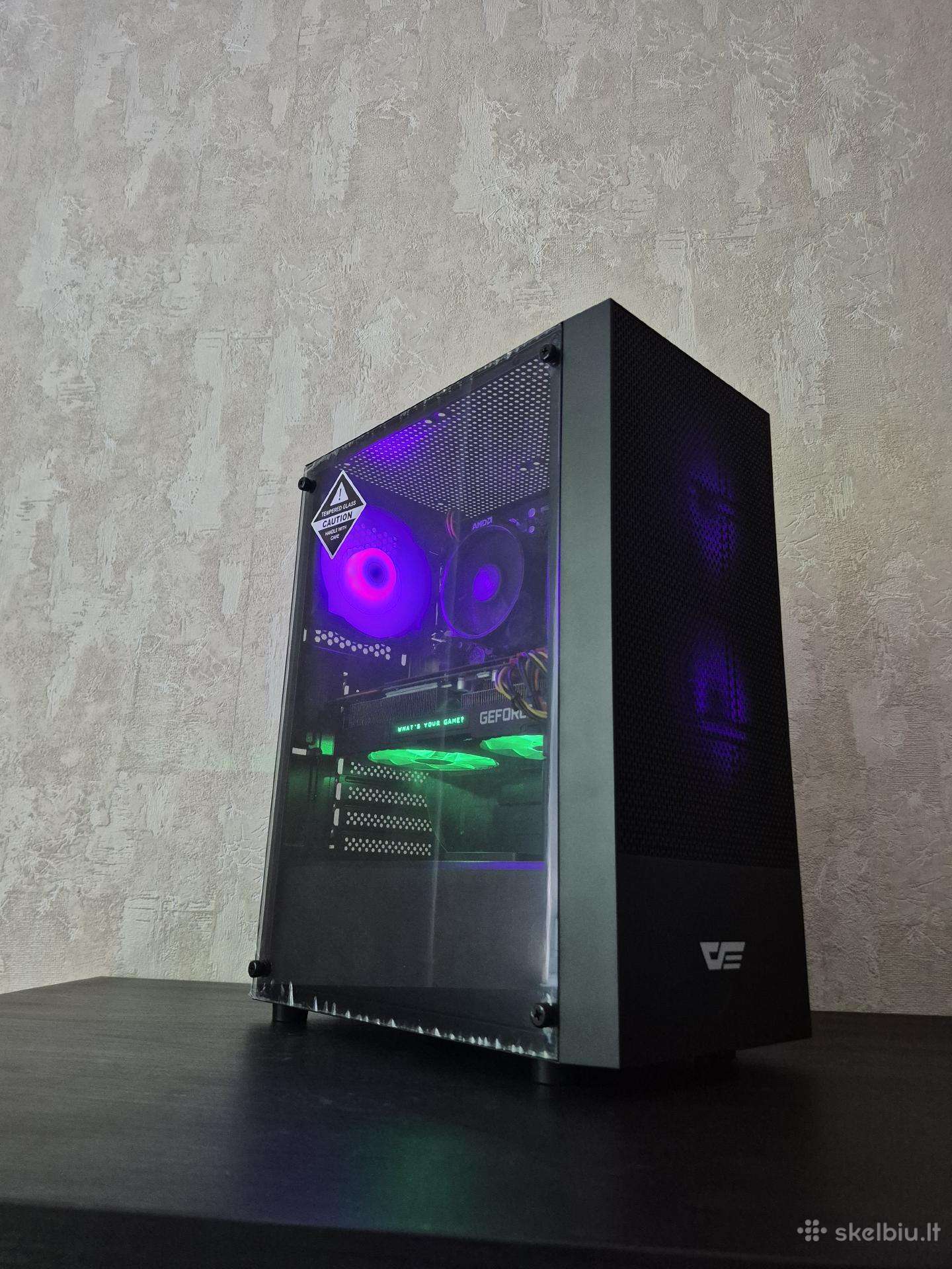 Žaidimų kompiuteris – Rtx 2080 8gb Ryzen 7