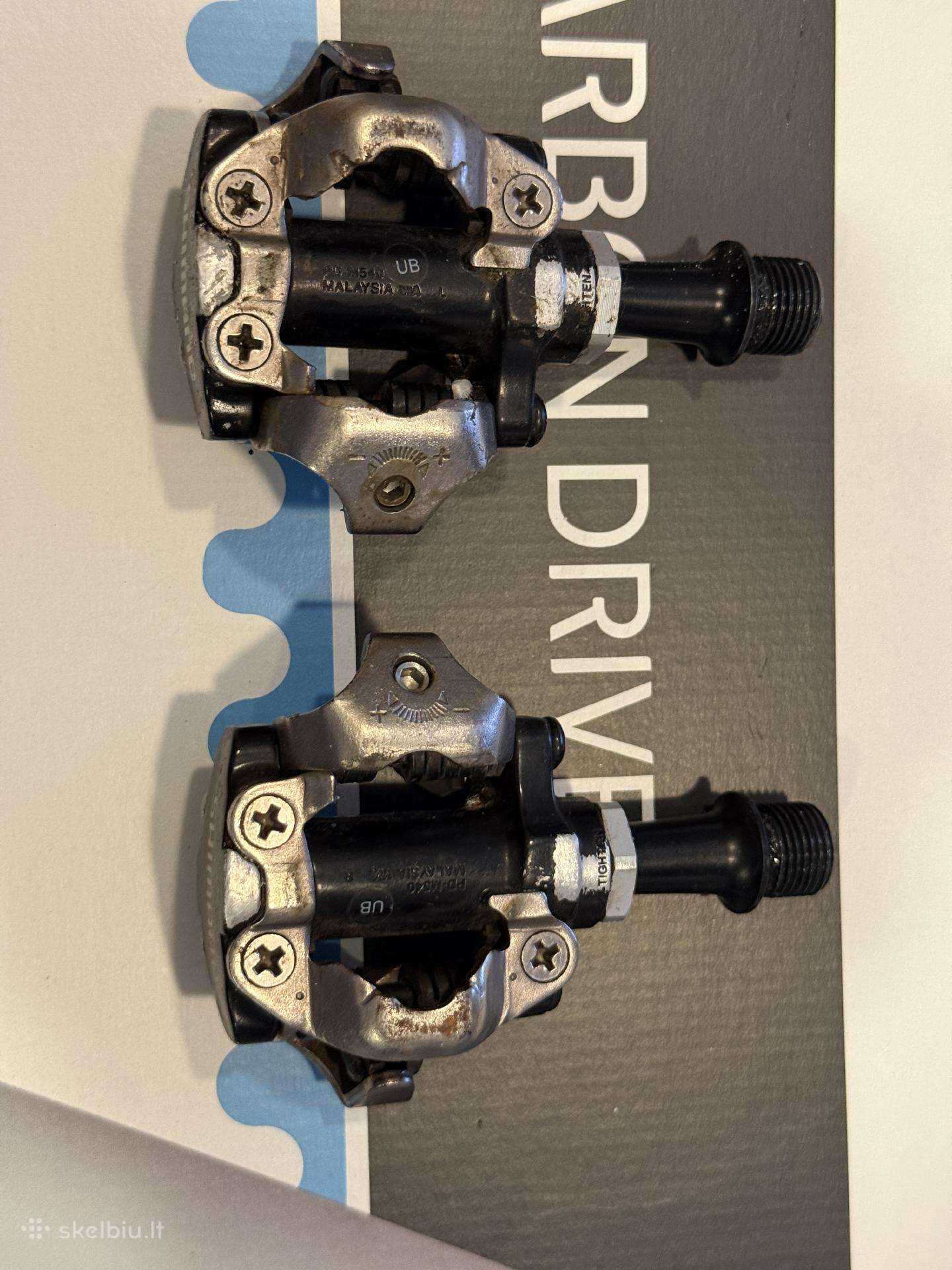 Dviračio pedalai Shimano ir Wellgo
