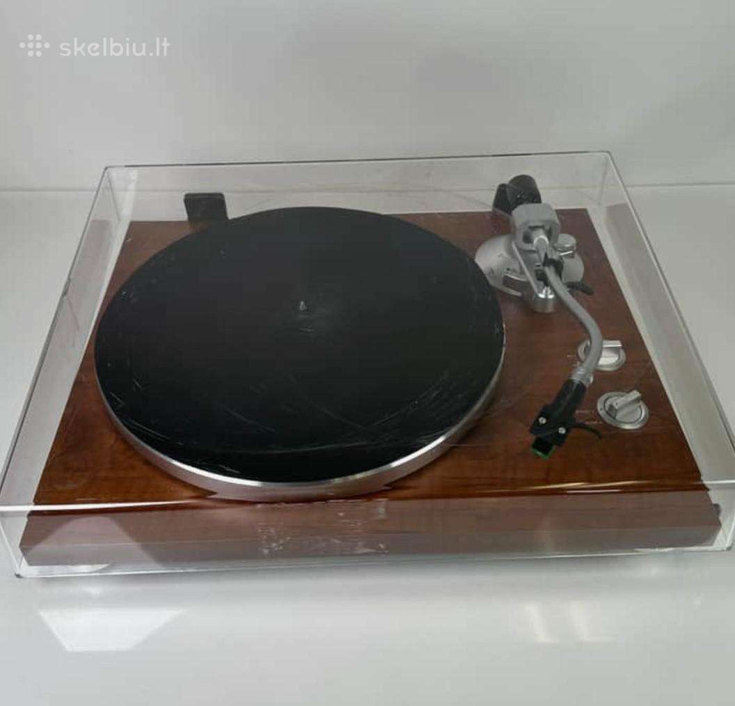 Teac Tn-350 – rudos/riešutmedžio spalvos patefonas