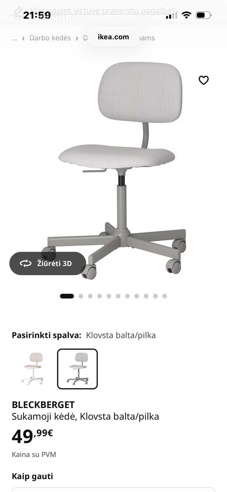 Parduodu sukamoji kėdė