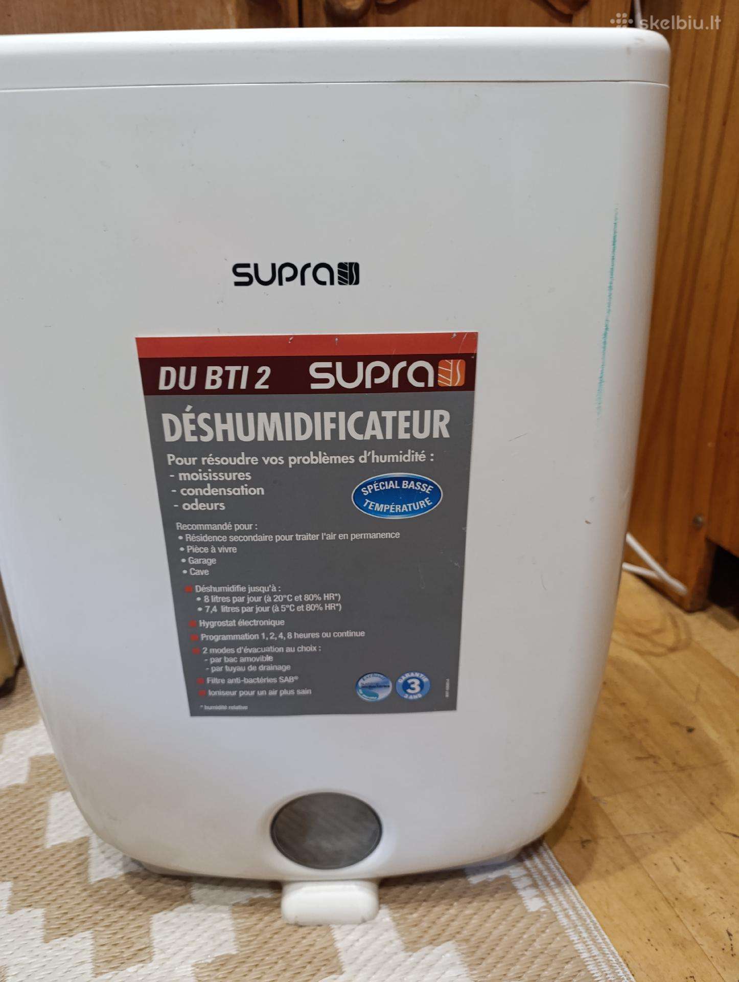Drėgmės surinkėjas Supra Du Bti2