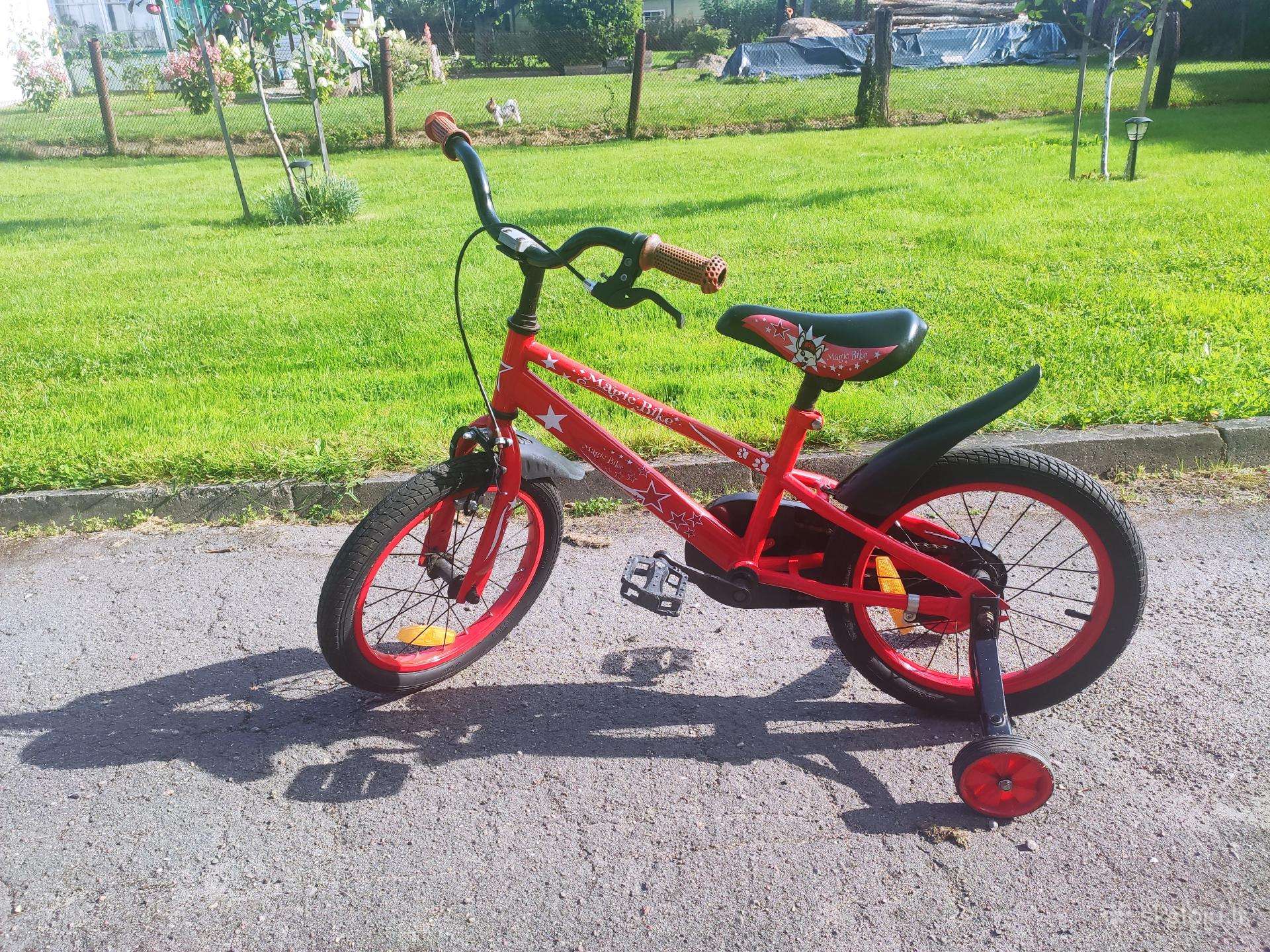 Naudotas vaikiškas dviratis 16"