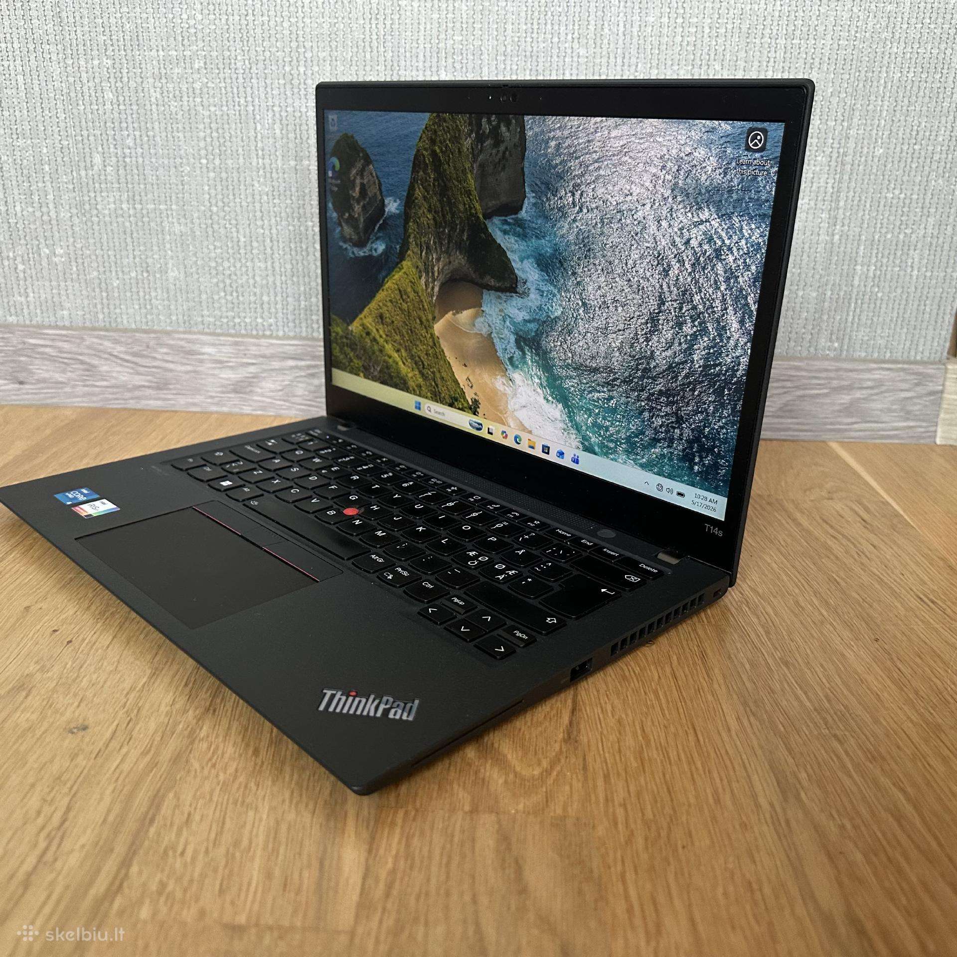 Lenovo Thinkpad T14s Gen2 I5-1145g7 16gb 256ssd 14
