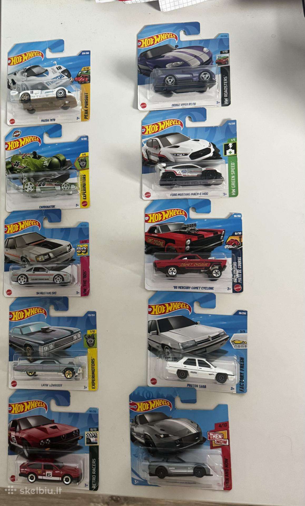 Hot wheels rinkiniai 5 vnt