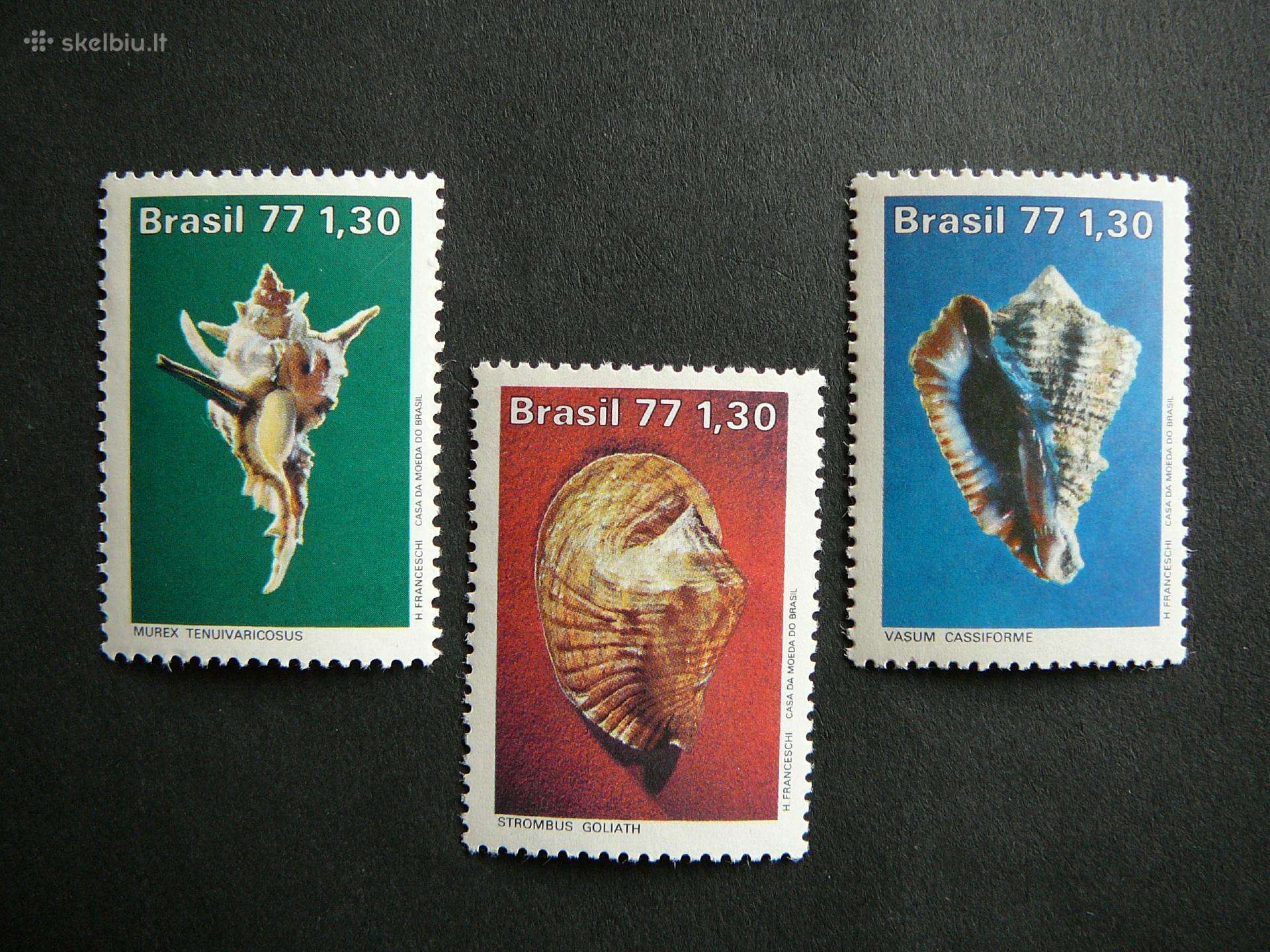 Kriaukles Brazilija 1977 svarus br249