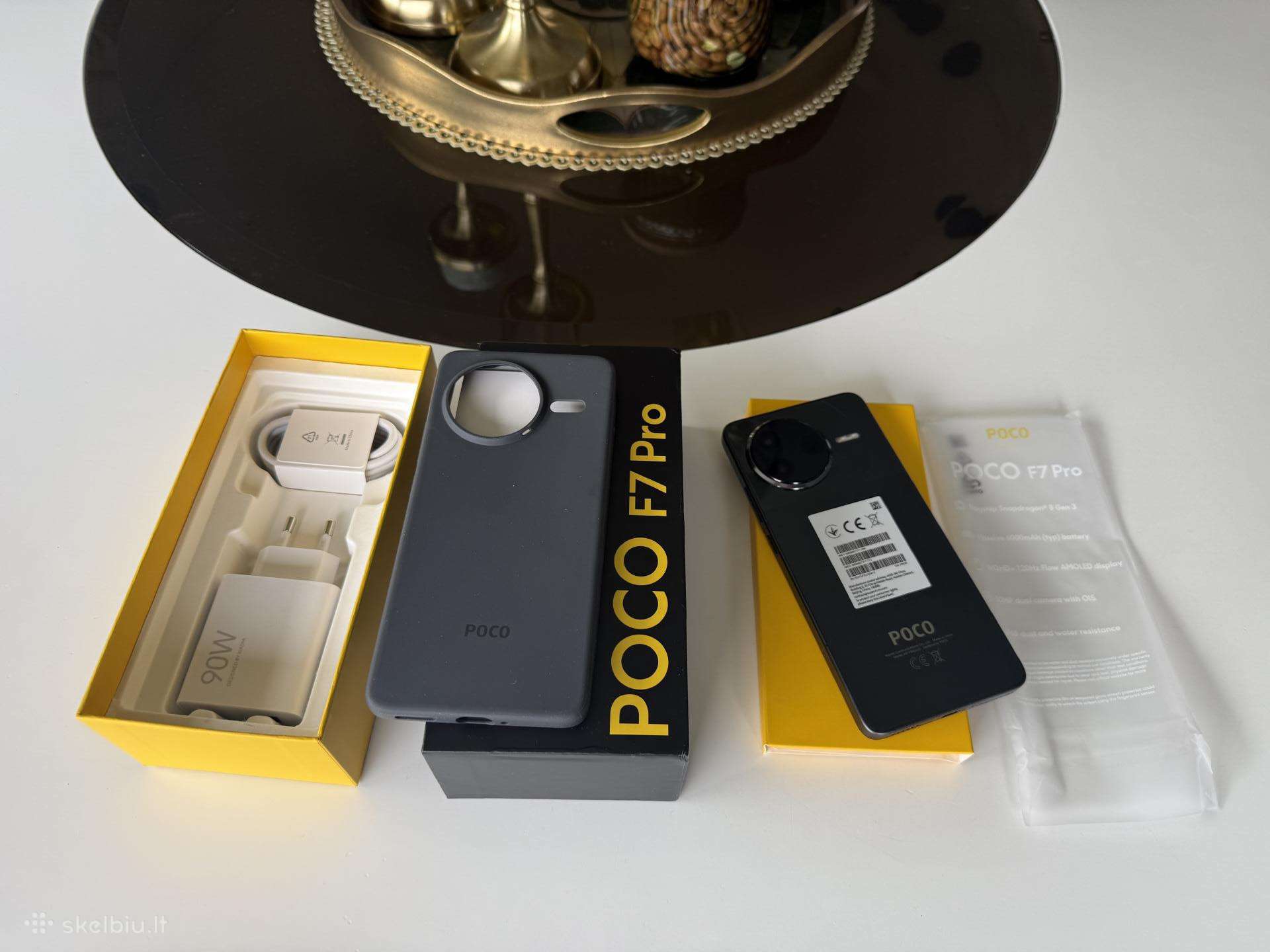 Poco F7 Pro super galingas metalinis korpusas