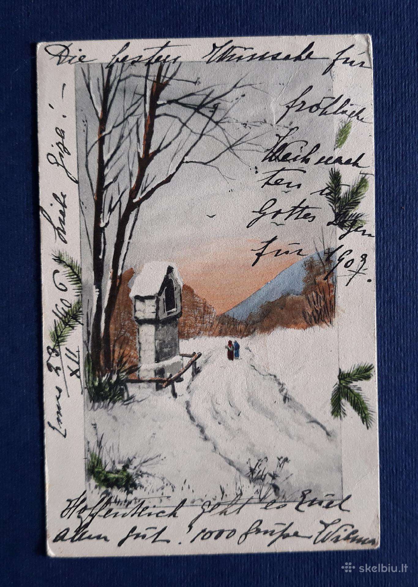 Senovinė Vokietija Naujametinė (01) 1906m