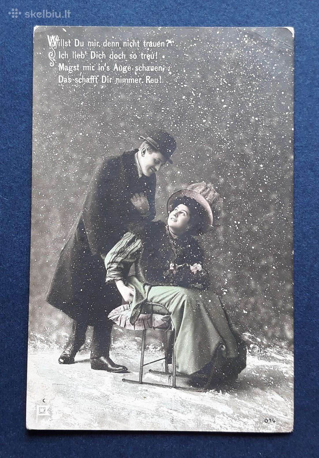 Senovinė Vokietija Naujametinė (03) 1914m