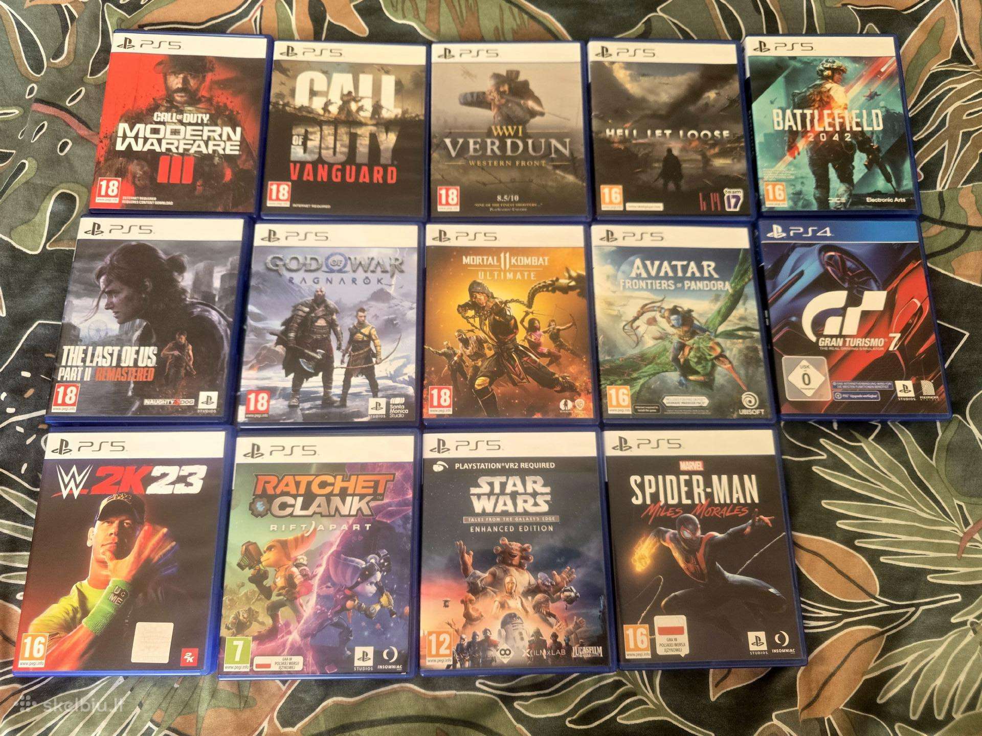 Parduodu Sony ps5 žaidimus