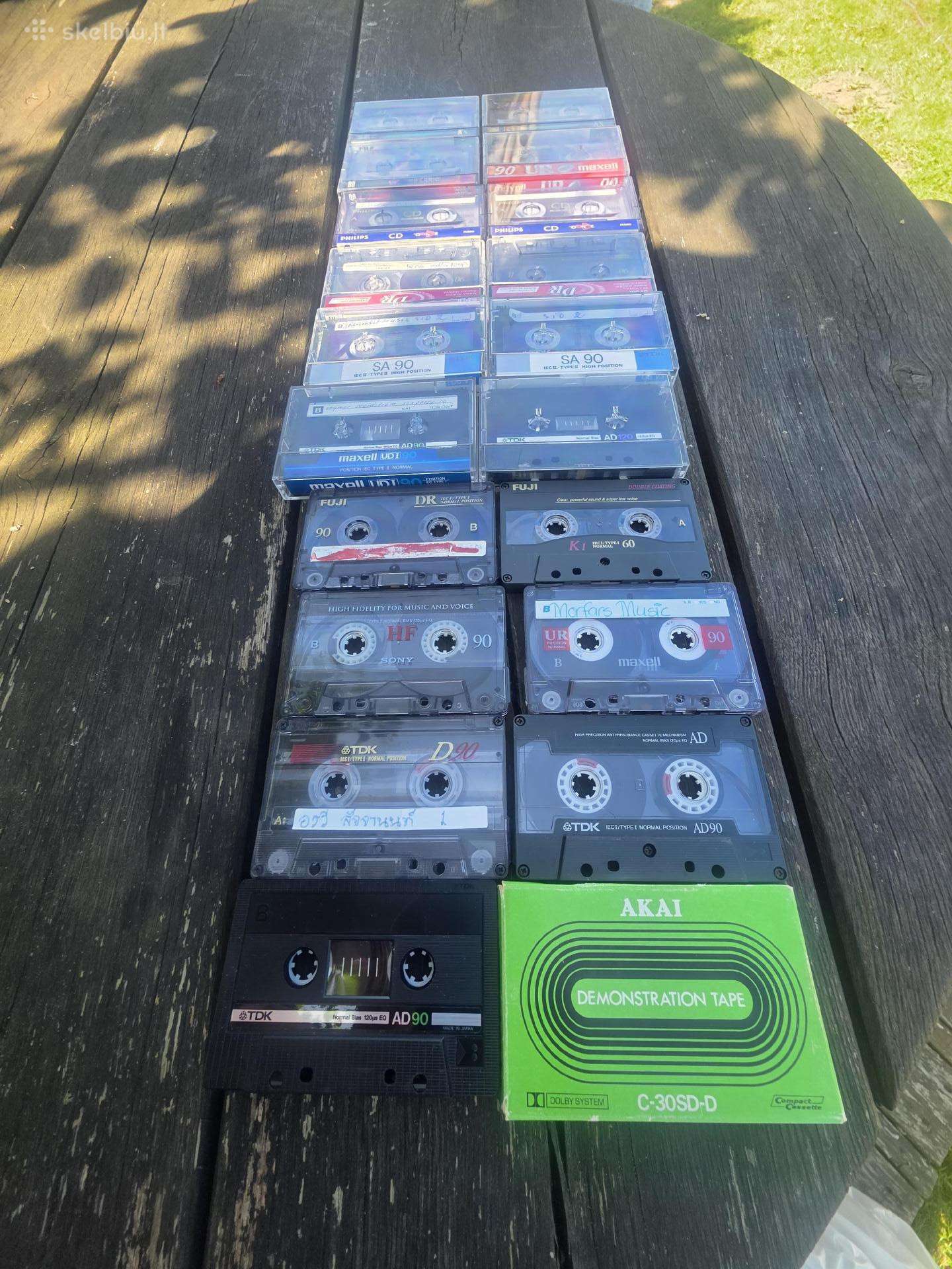 Audio kasetės