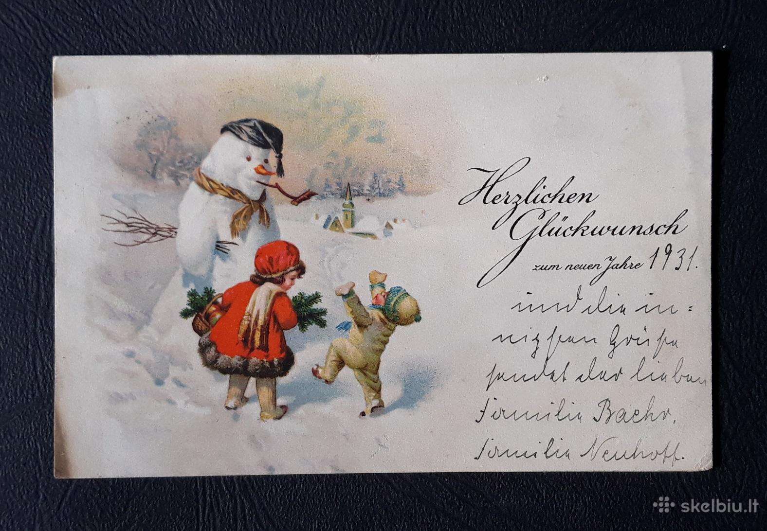 Senovinė Vokietija Naujametinė (66) 1931m