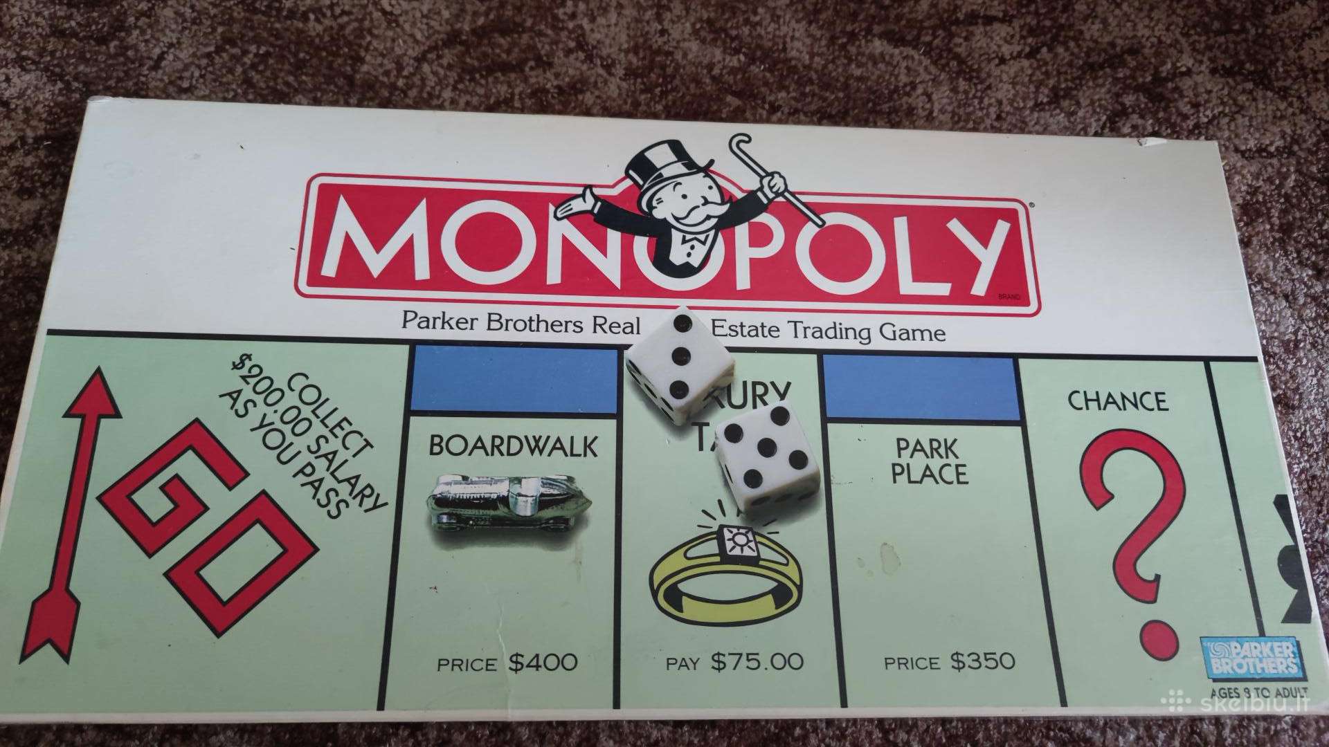 Zaidimas Monopolis