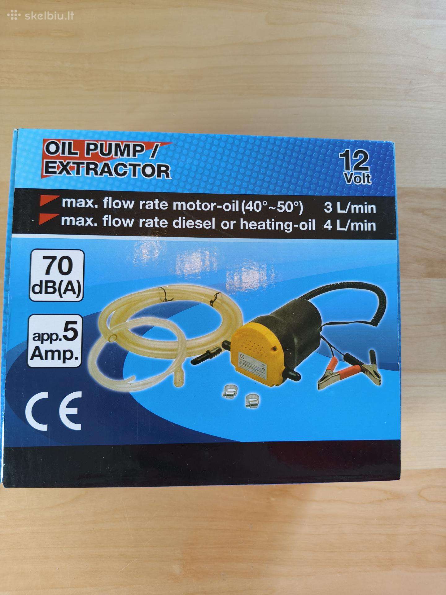 Alyvos siurblys 12 V