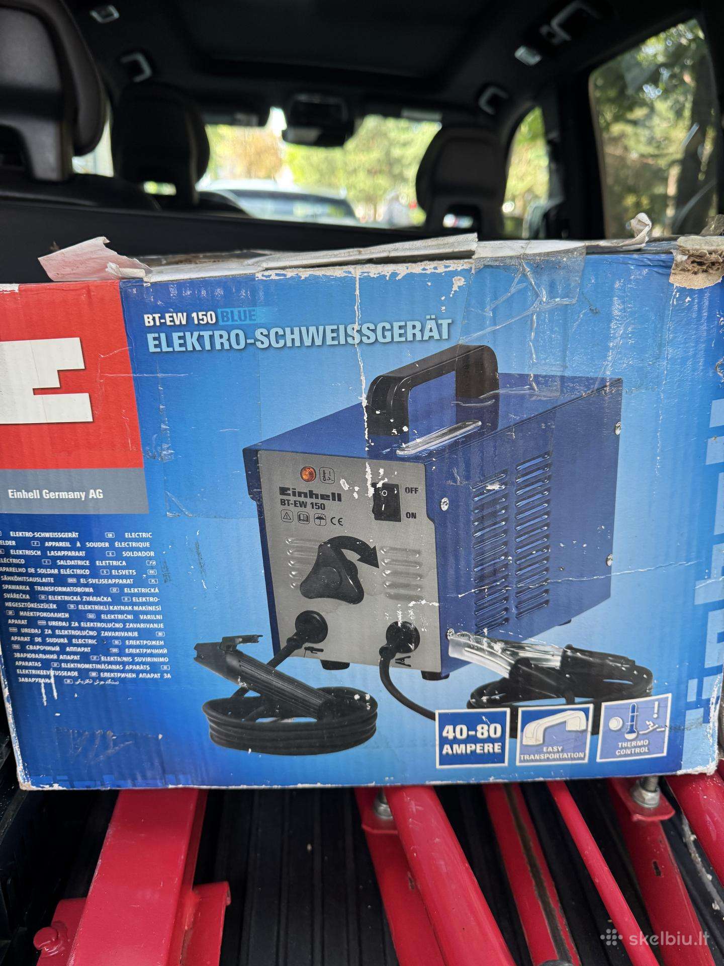 Suvirinmo apararas Einhell Bt-ew 150