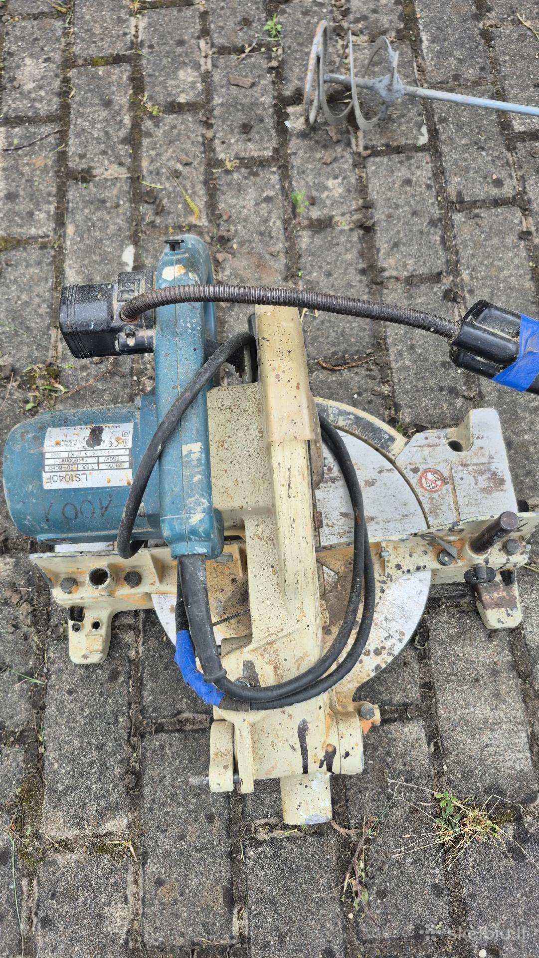 Makita Ls1040f skersinio pjovimo staklės – 1650w