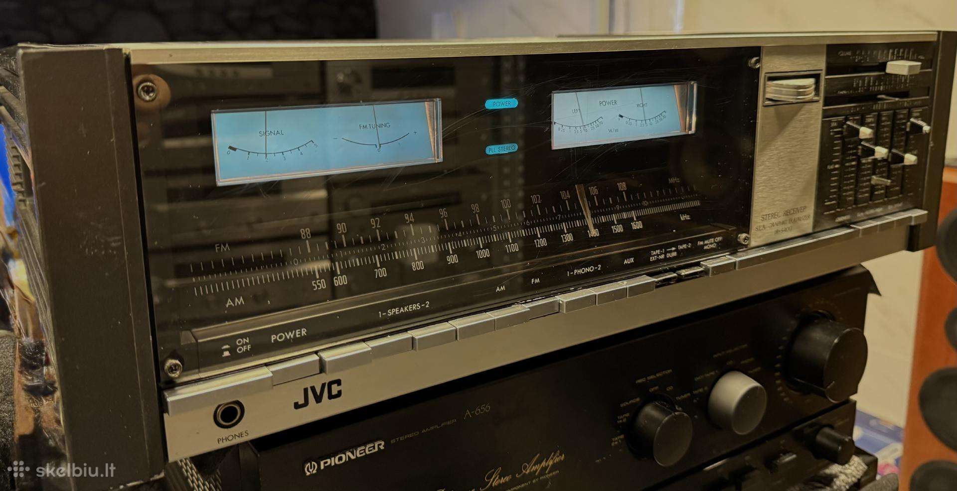 JVC jr-s400 / resiveriai