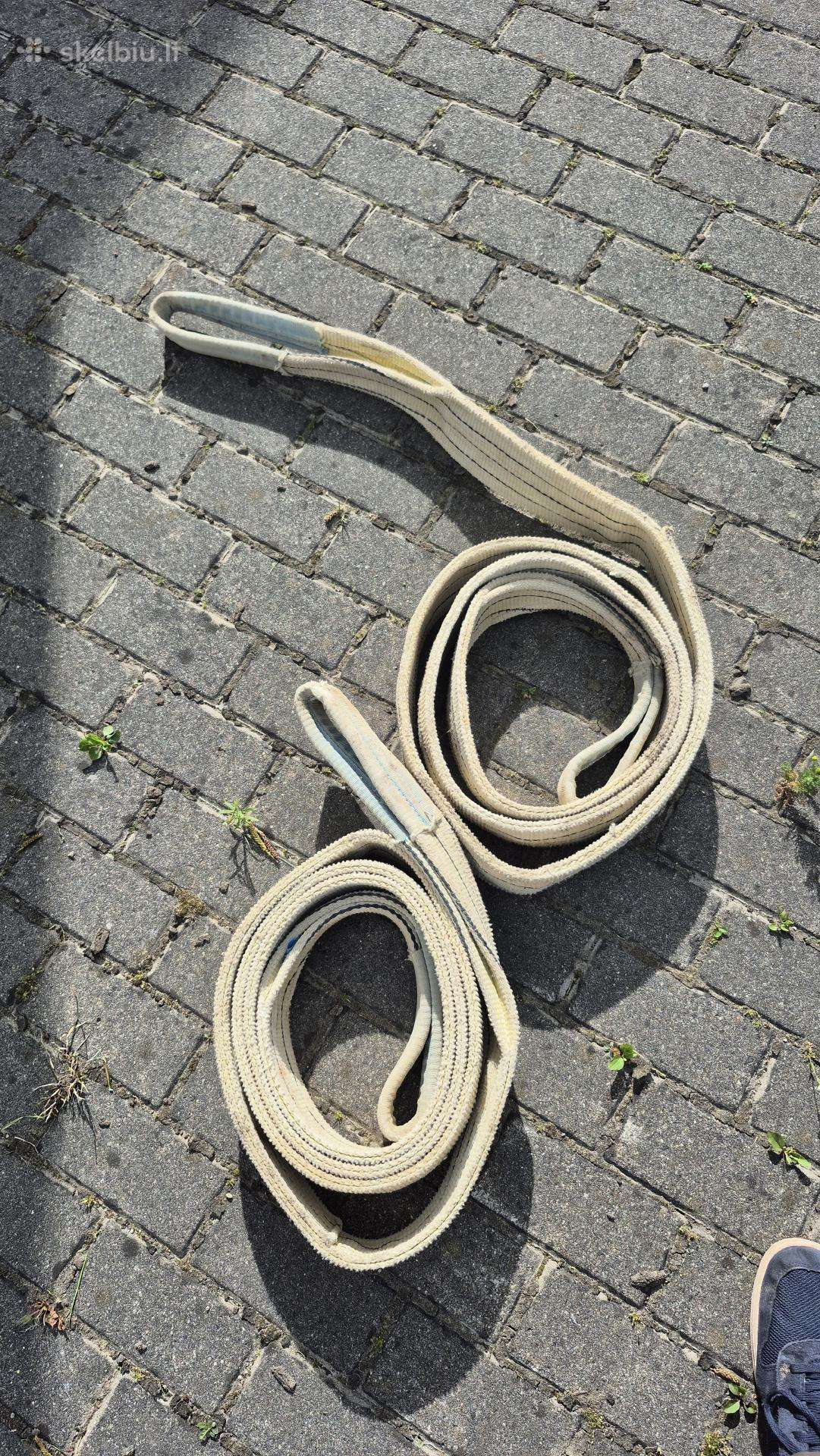 Kėlimo stropės 2,4–4,2 t, tekstilininės