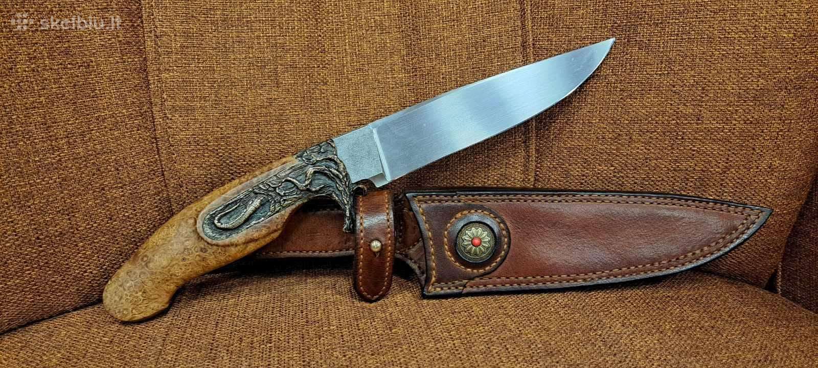 Odiniai dėklai peiliams, kirviams